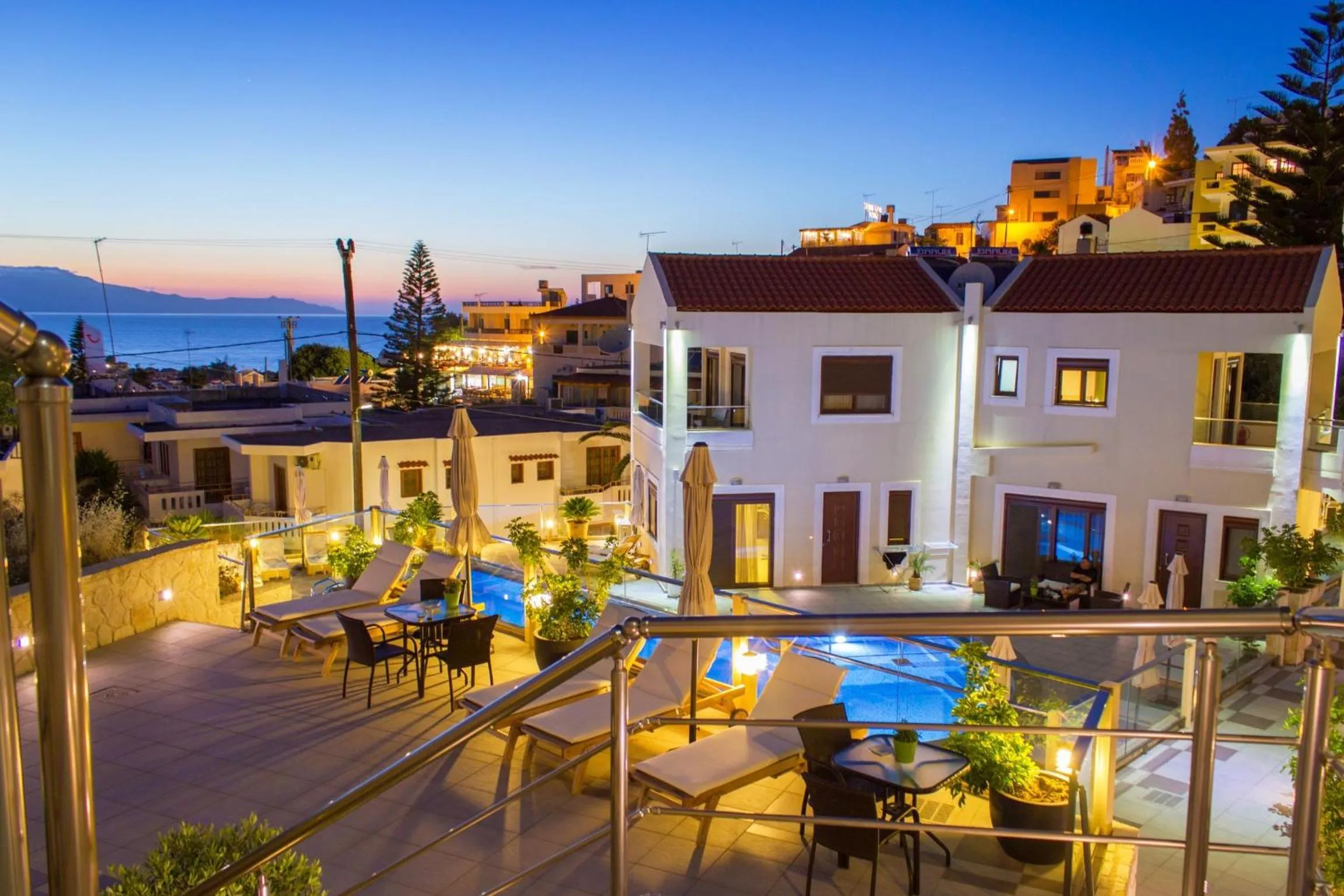 Bird's eye view in Esthisis Suites Chania