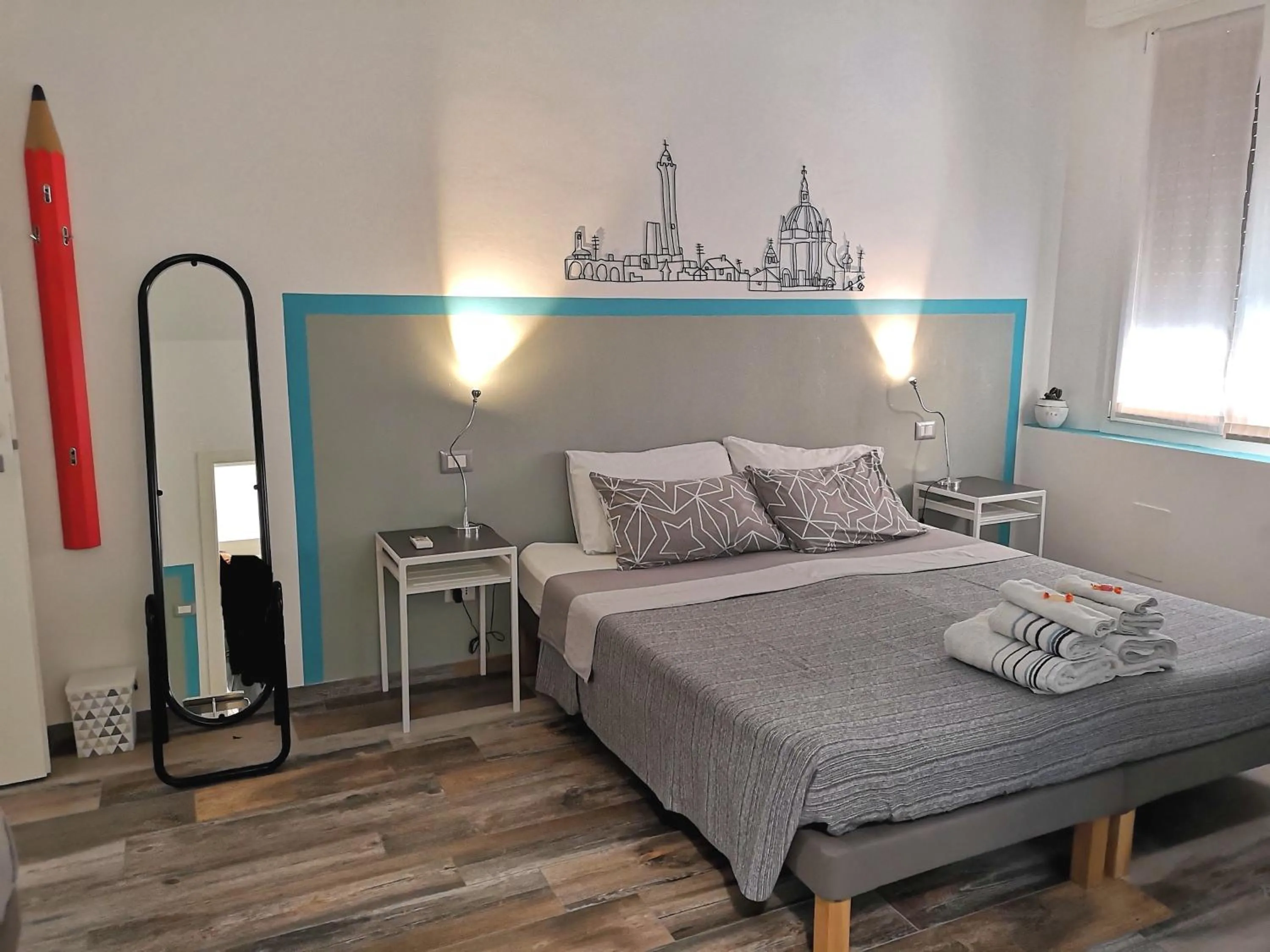 Photo of the whole room in Casa Montanari B&B