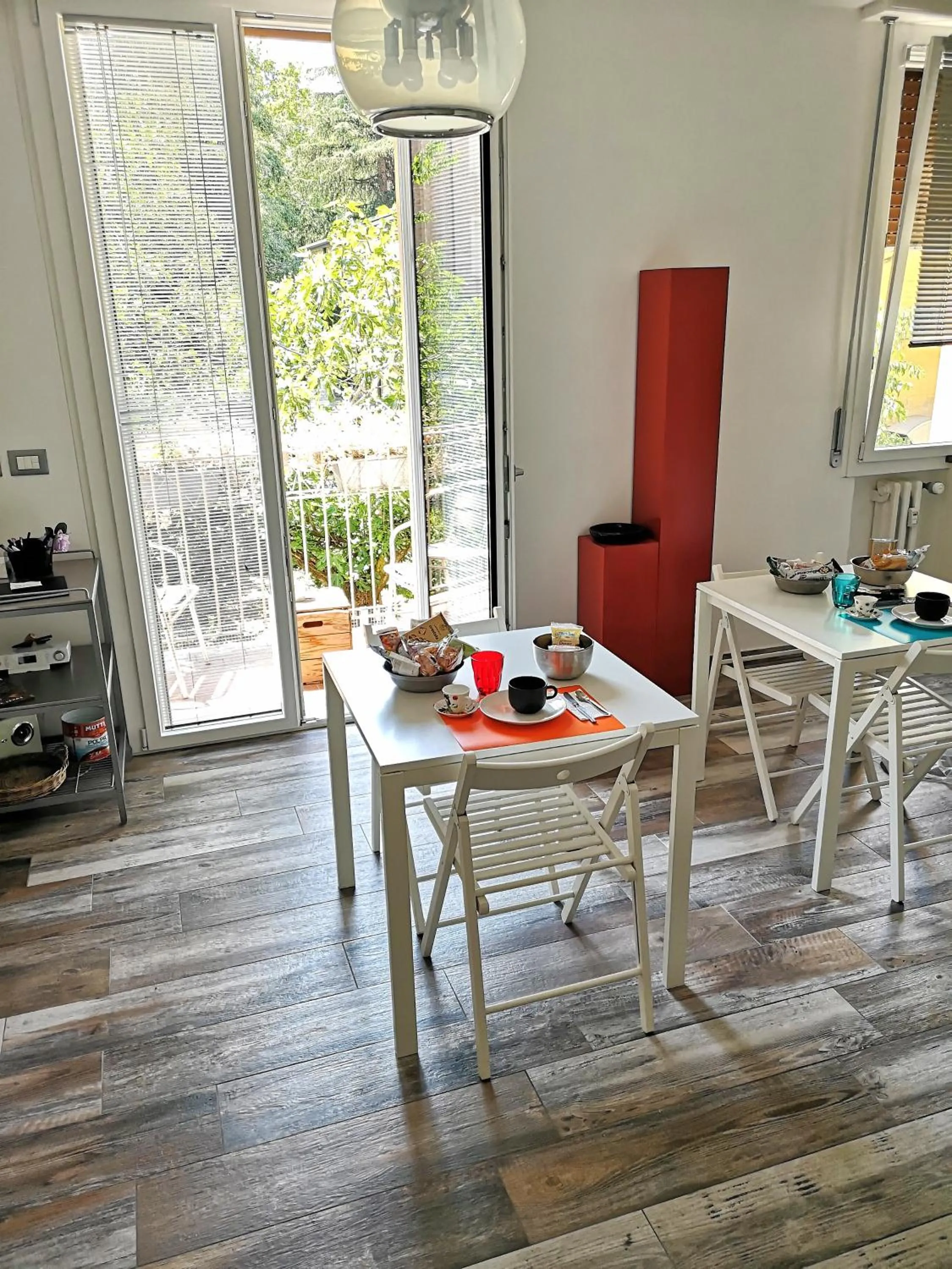 Seating area in Casa Montanari B&B