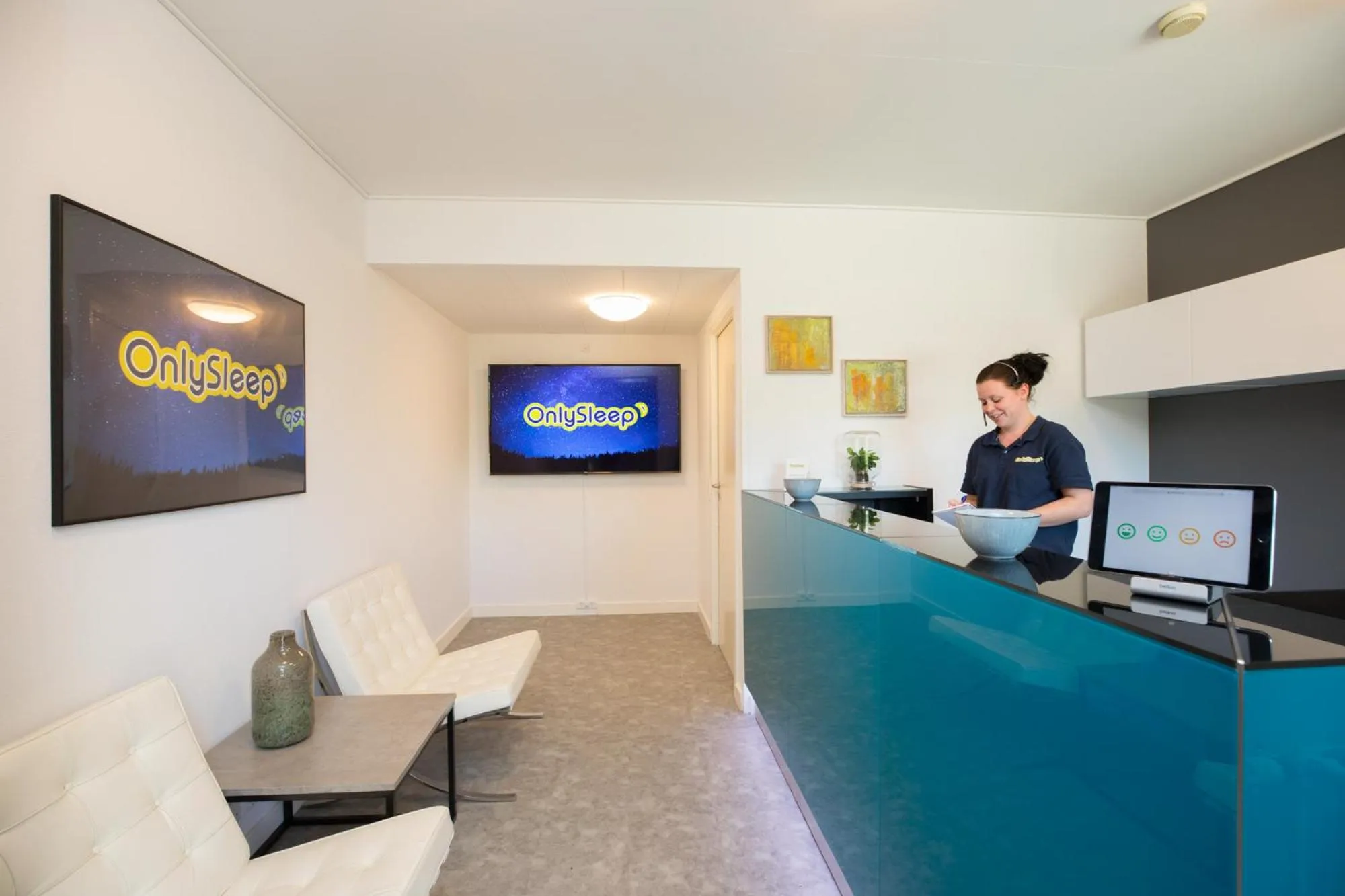 Staff in OnlySleep Trafikcenter