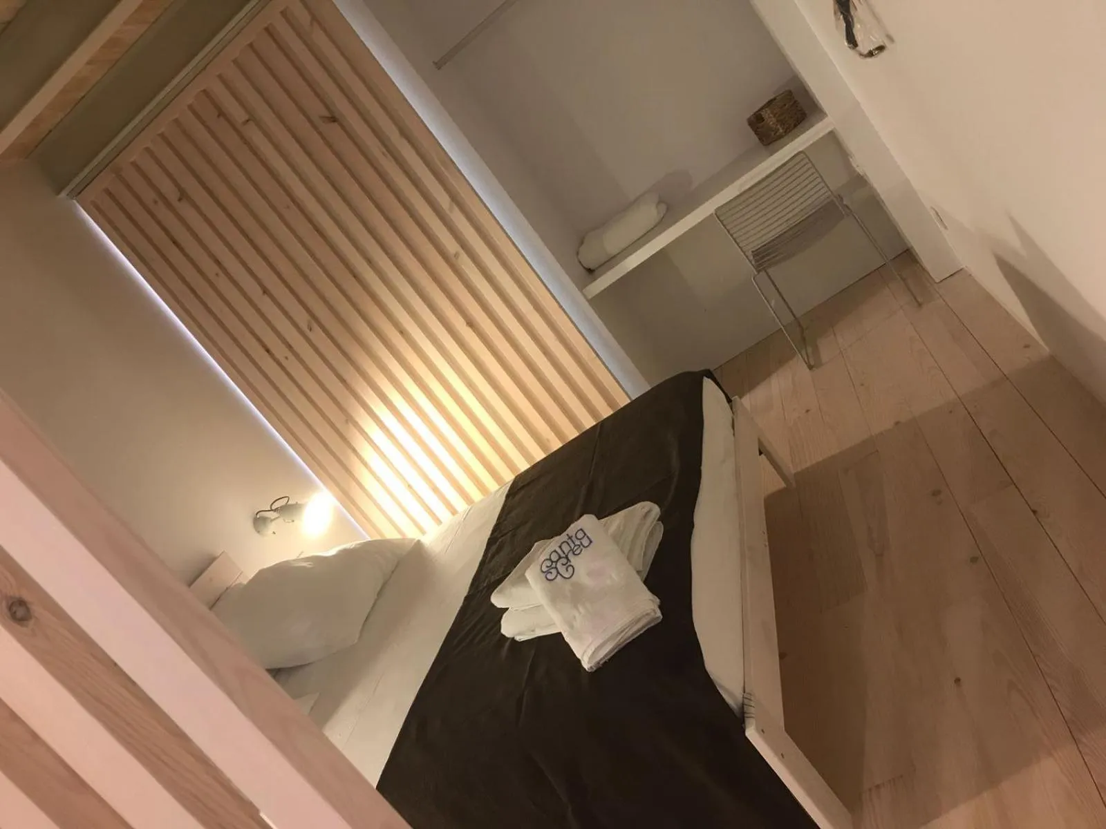 Bed in Hotel Santacreu