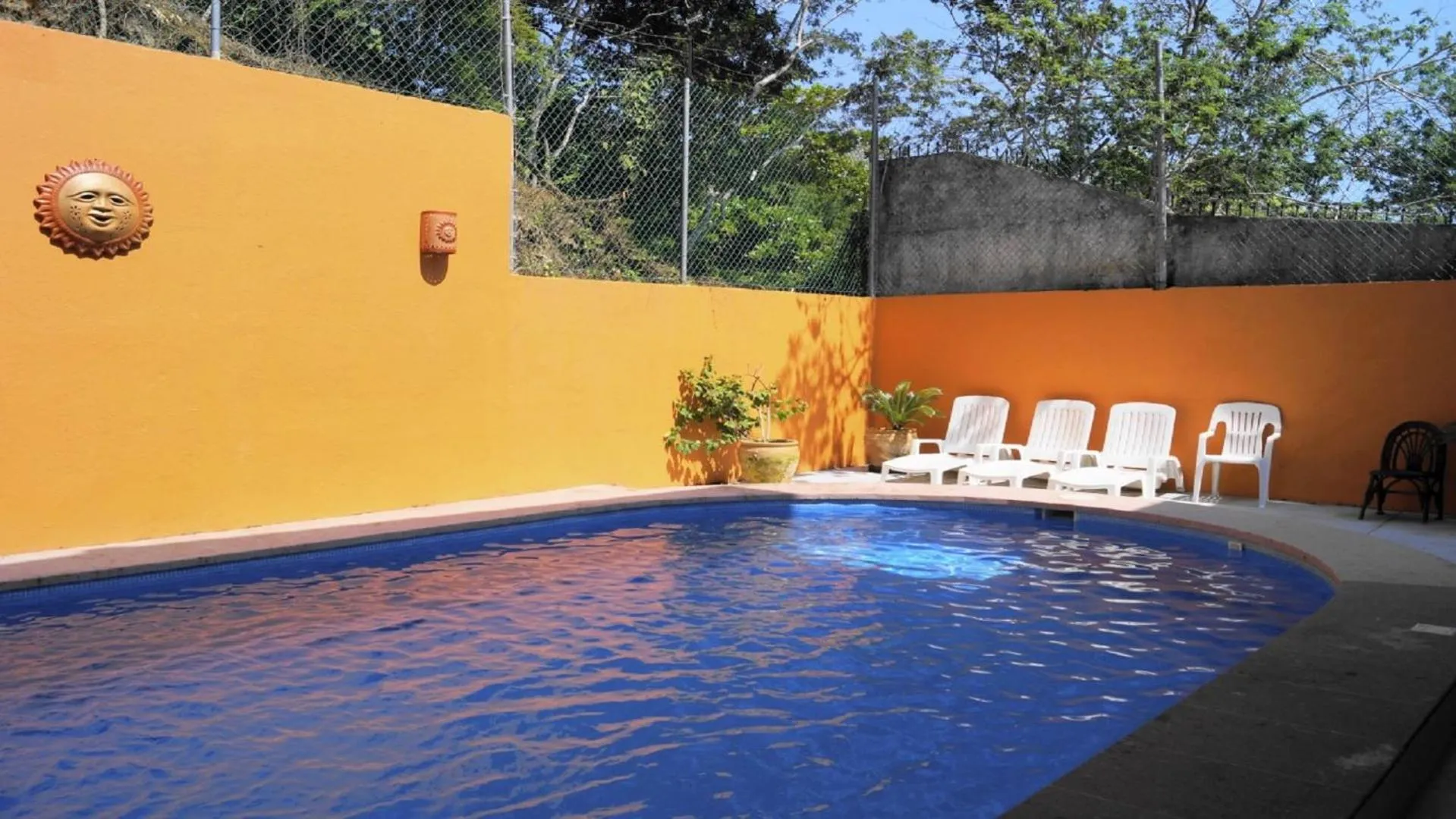 Pool view in La Vivienda Villa