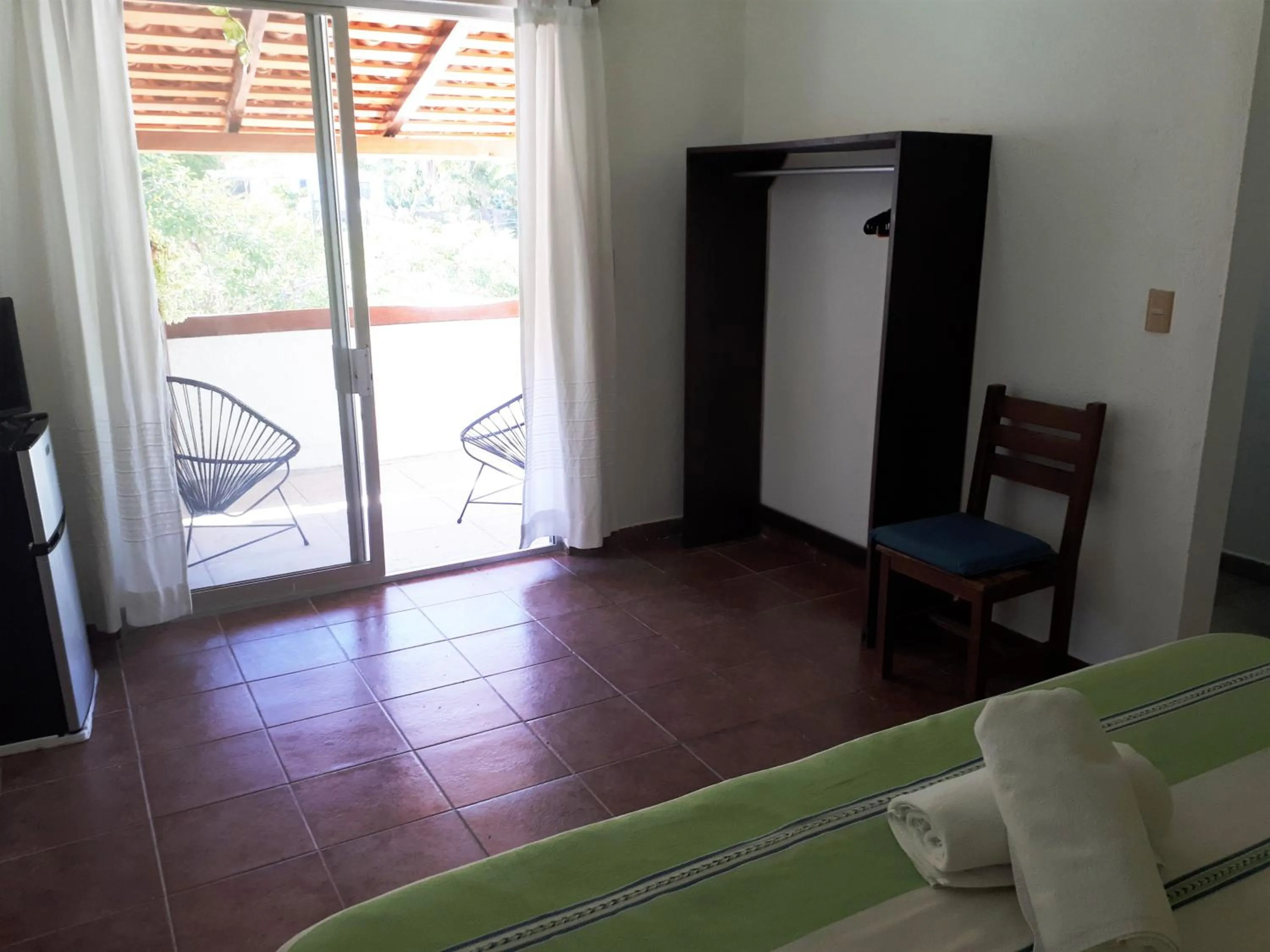 View (from property/room), Bed in La Vivienda Villa