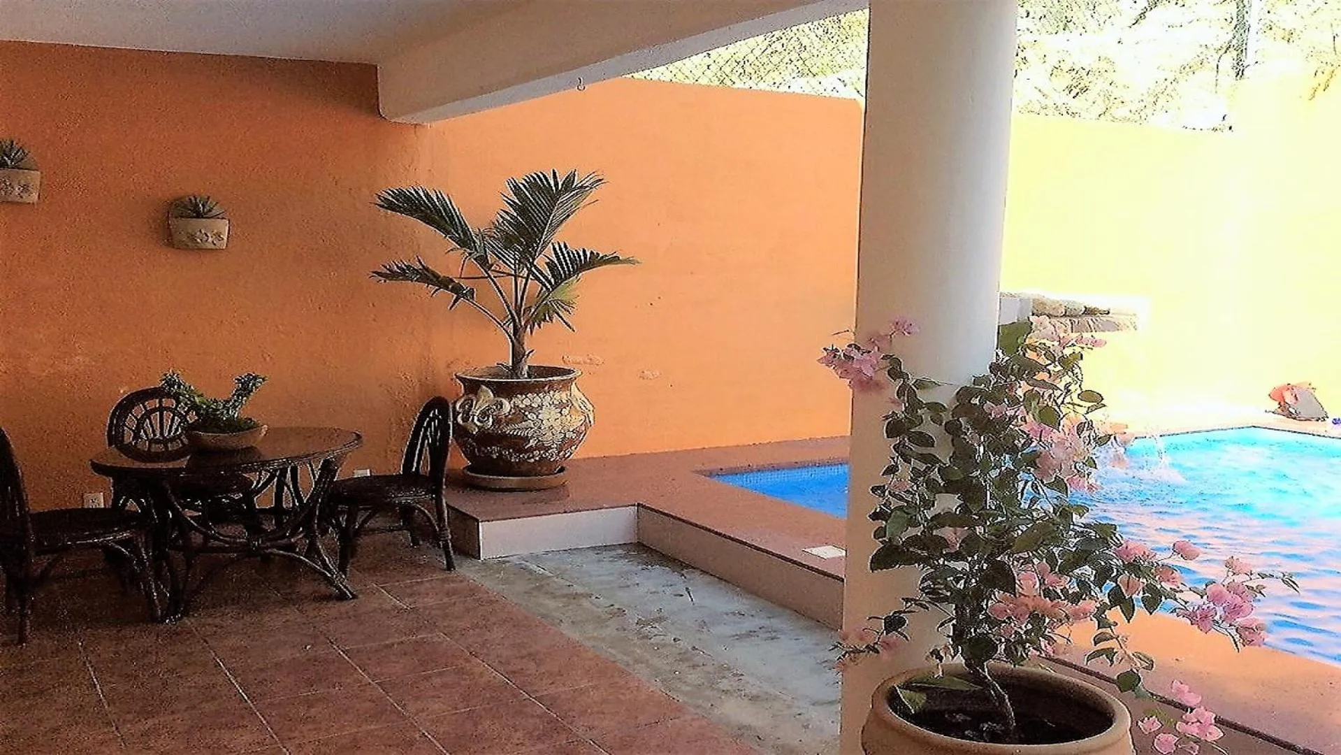 Pool view in La Vivienda Villa