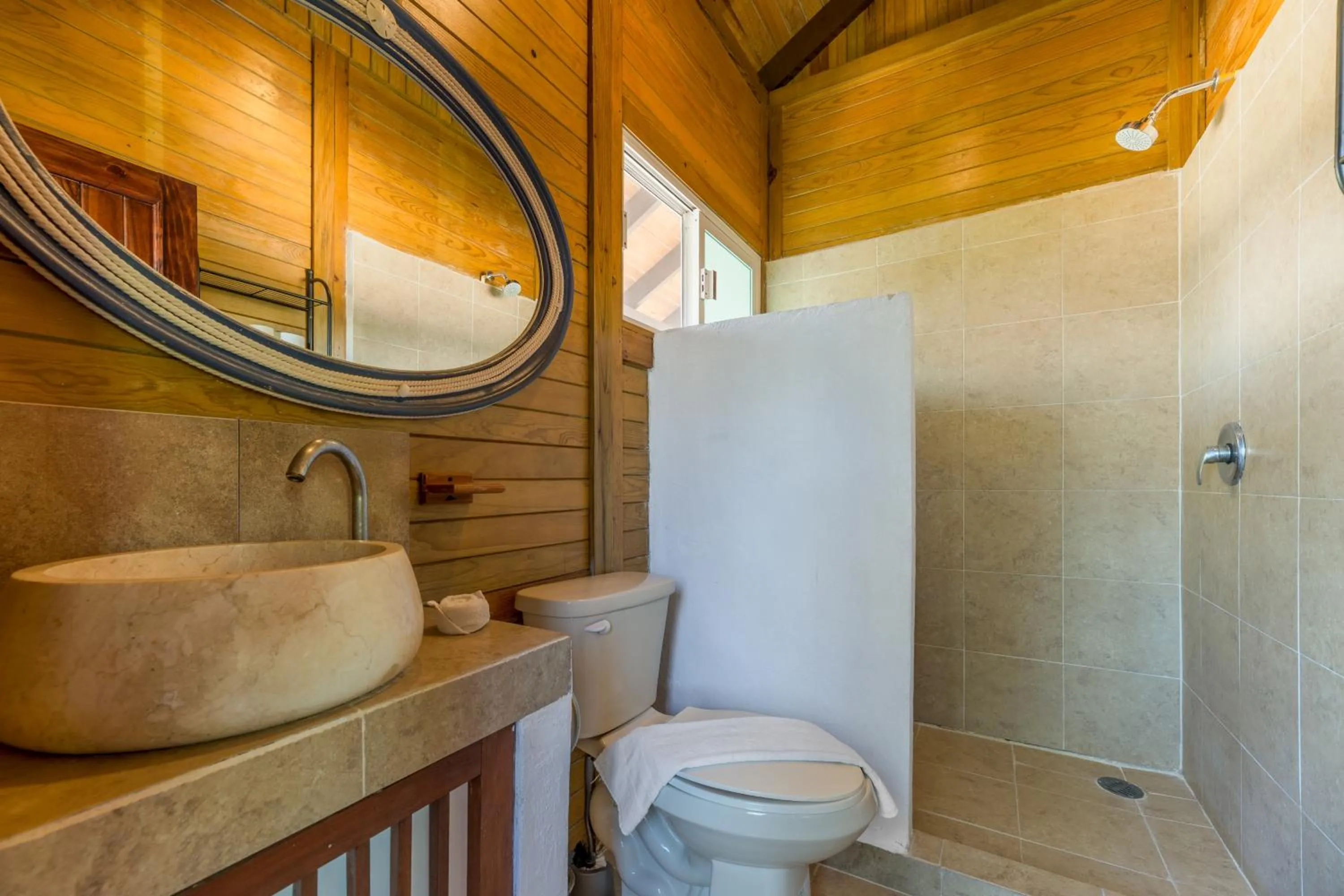 Bathroom in Tekio Beach Hotel