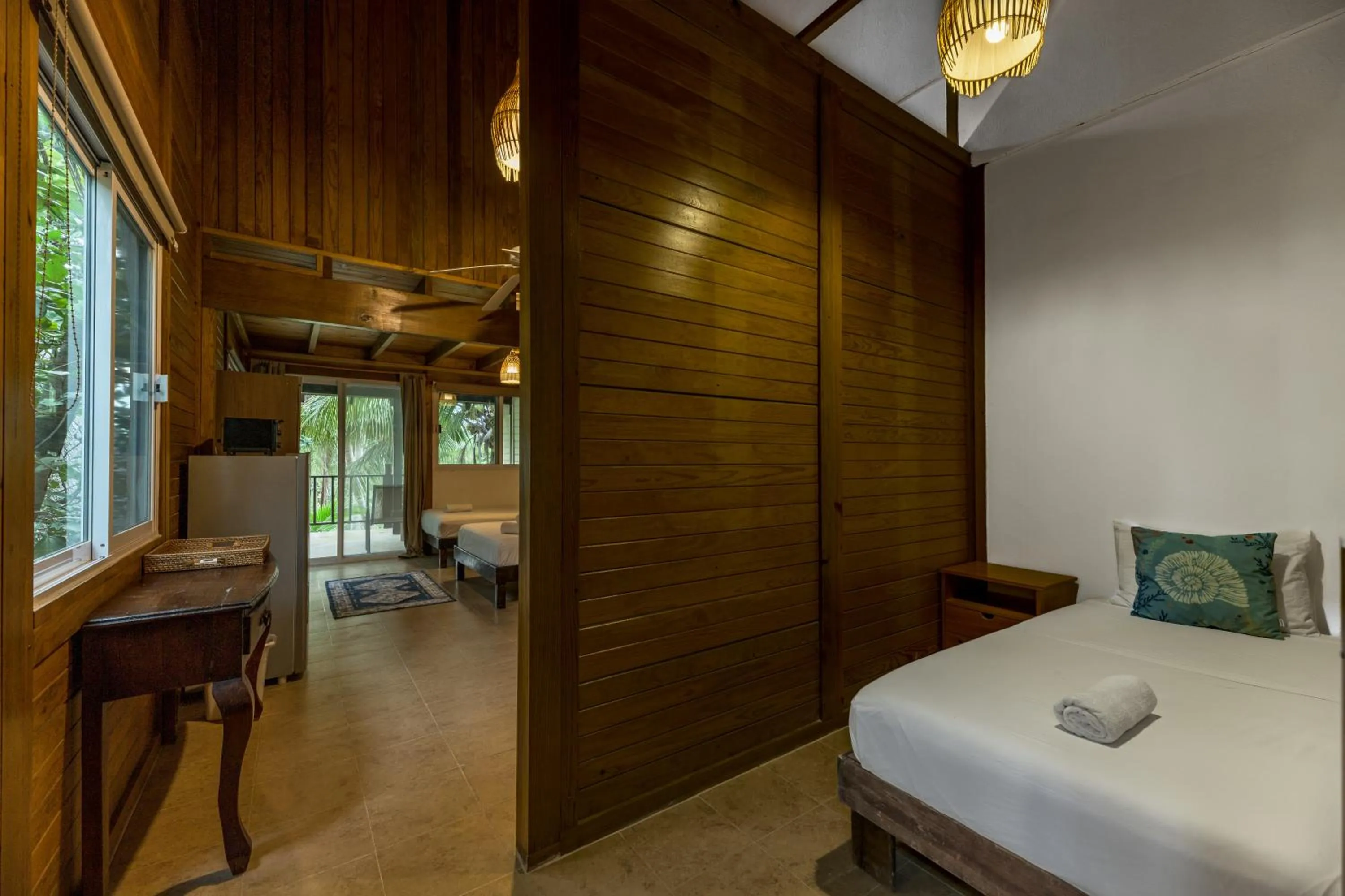 Photo of the whole room, Bed in Tekio Beach Hotel