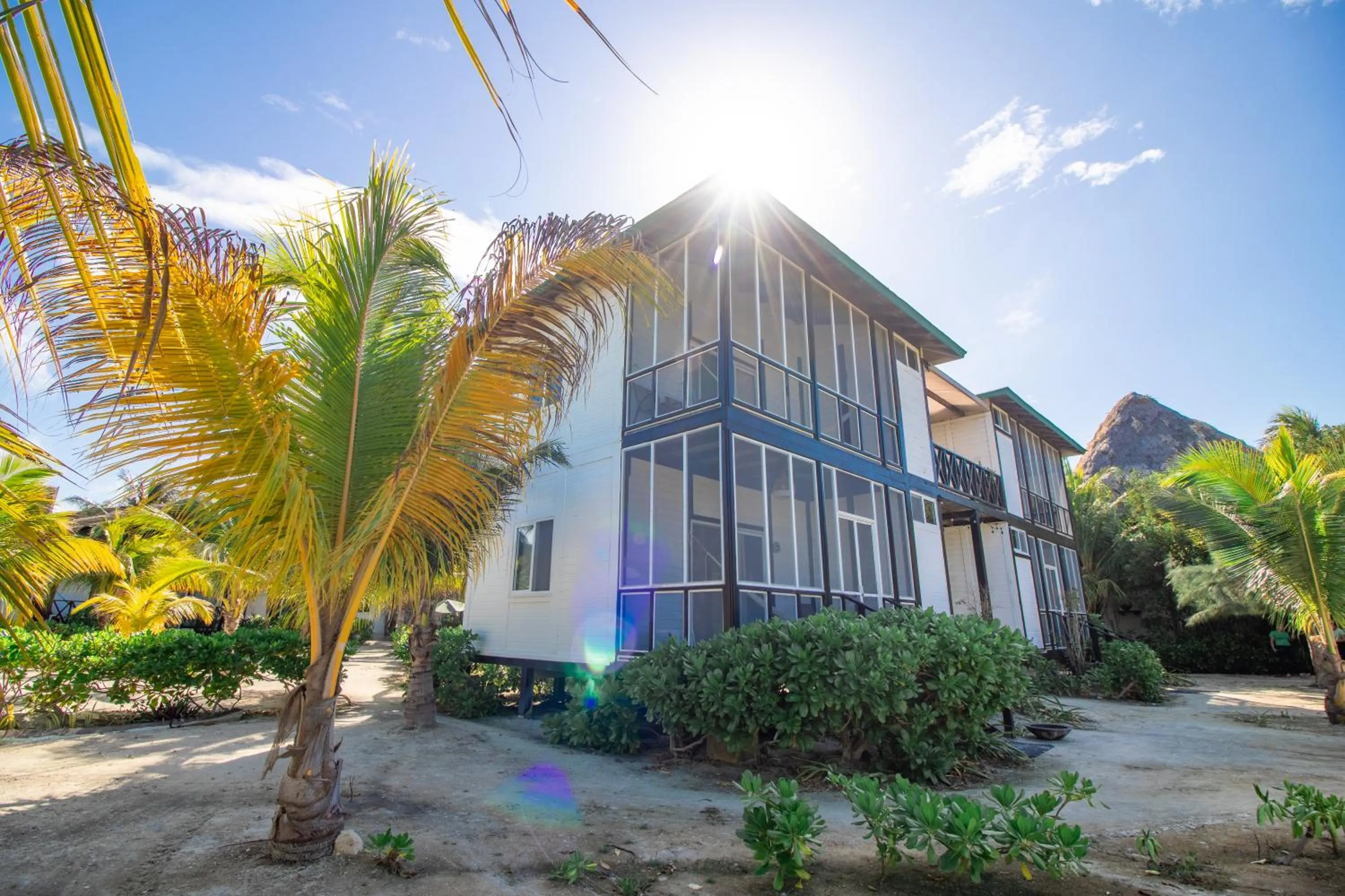 Property building in Tekio Beach Hotel
