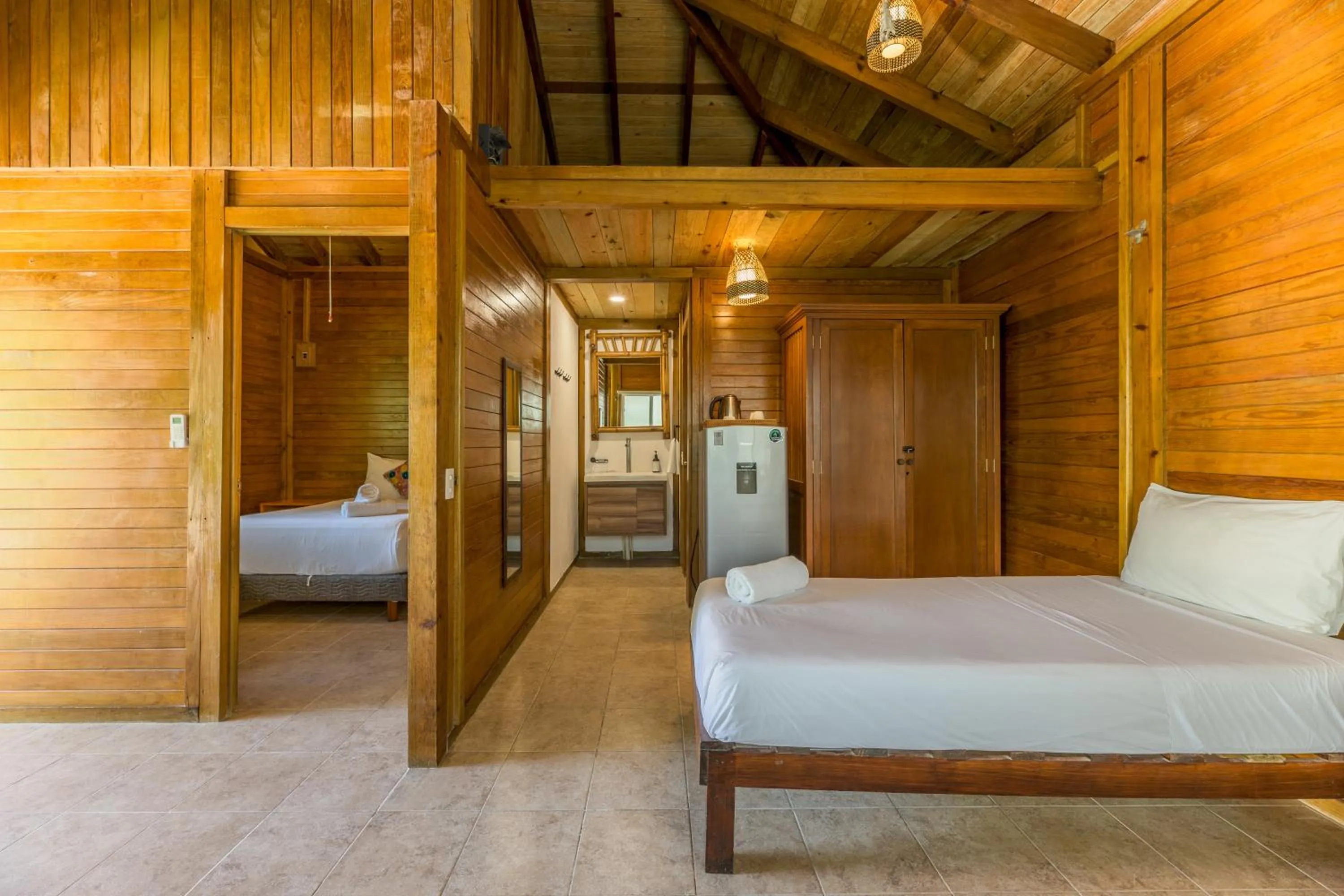 Photo of the whole room, Bed in Tekio Beach Hotel