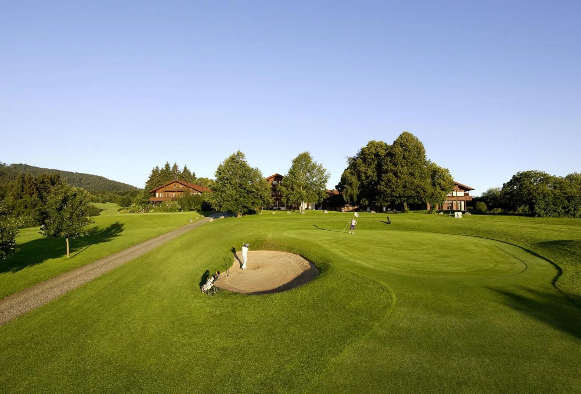 Golfcourse in Margarethenhof am Tegernsee