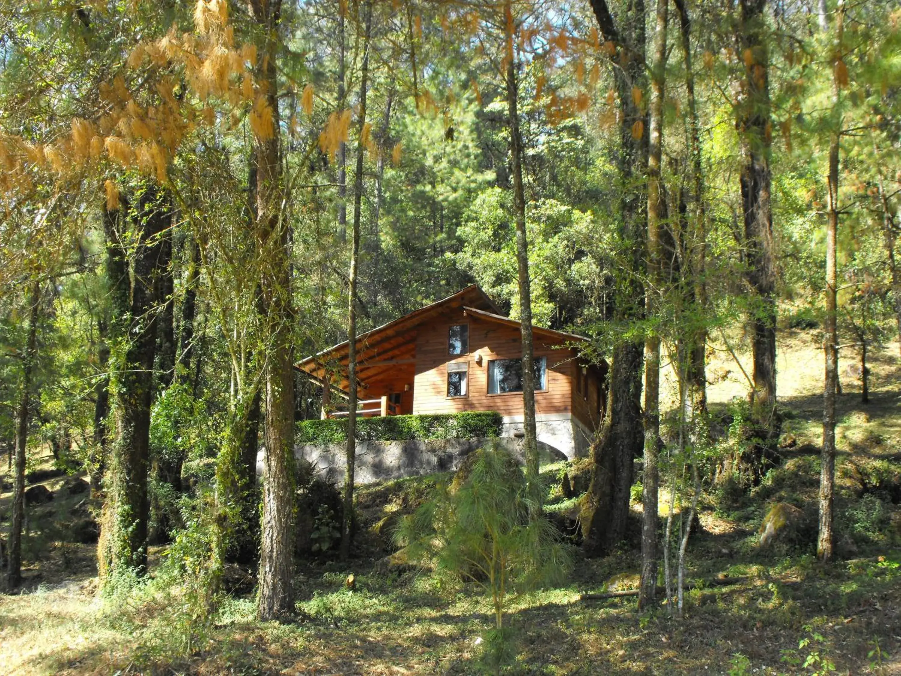 Two-Bedroom Chalet - single occupancy in Cabañas Alpinas López Fontes Two-Bedroom Chalet - single occupancy in Cabañas Alpinas López Fontes