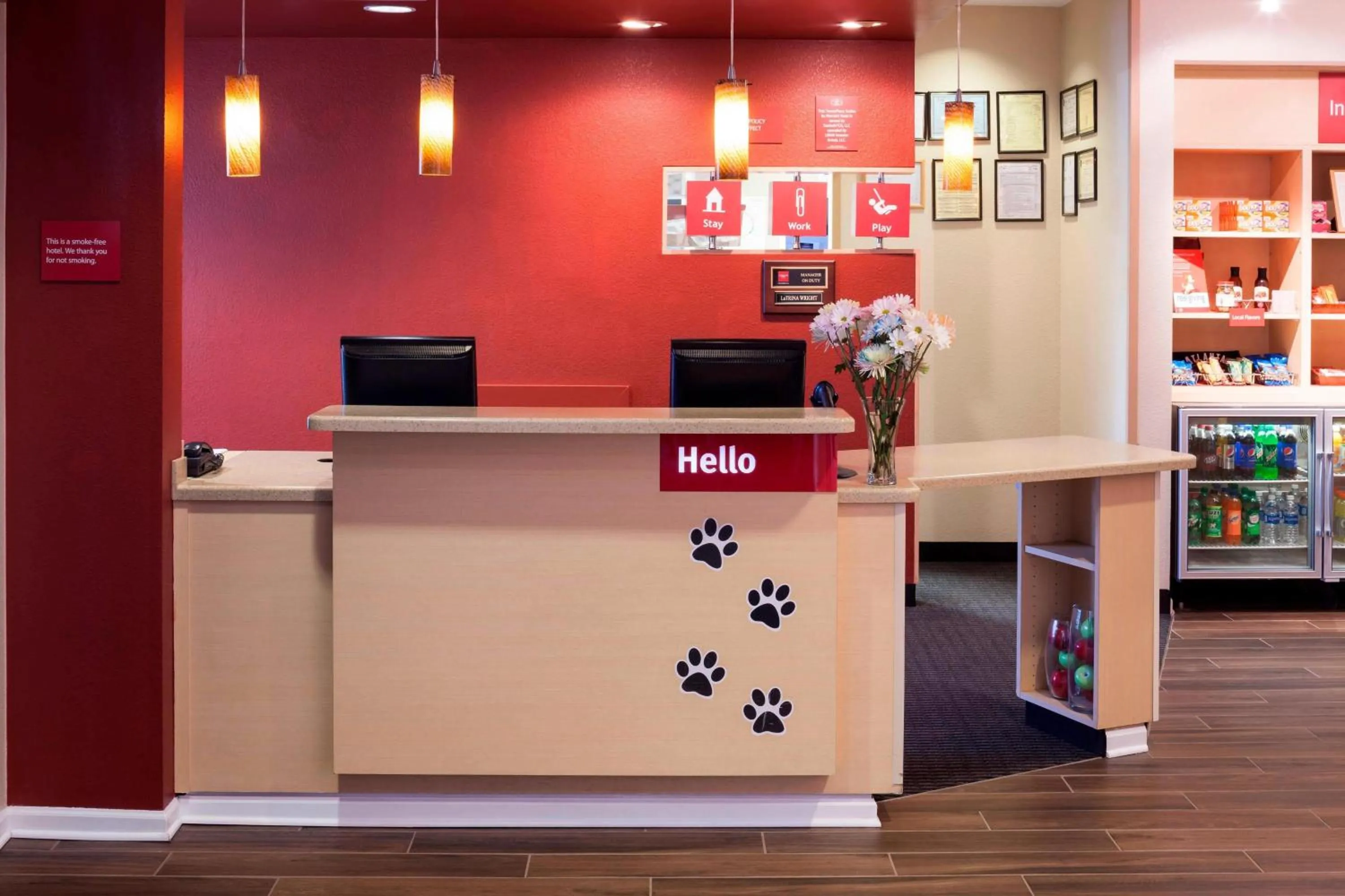 Lobby or reception in TownePlace Suites Columbus