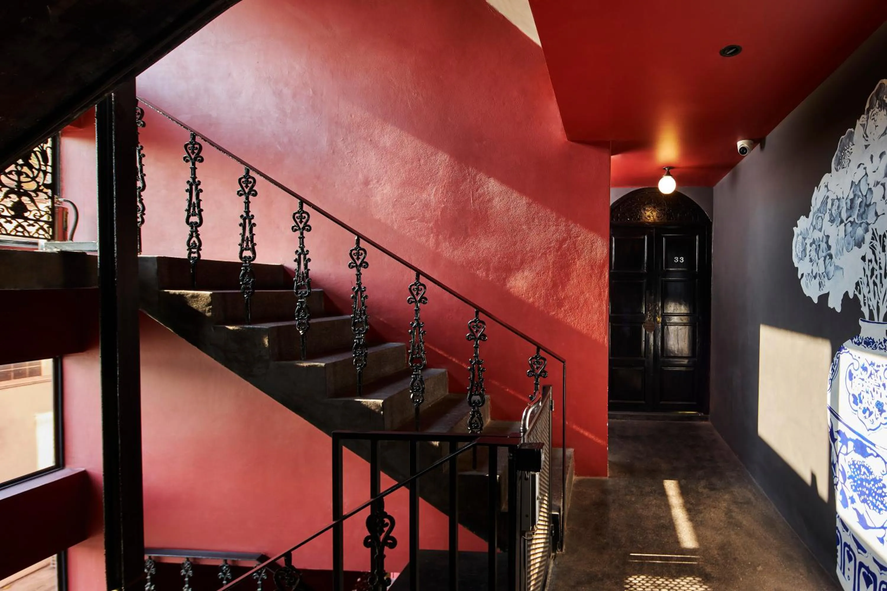 Decorative detail in Amdaeng Bangkok Riverside Hotel