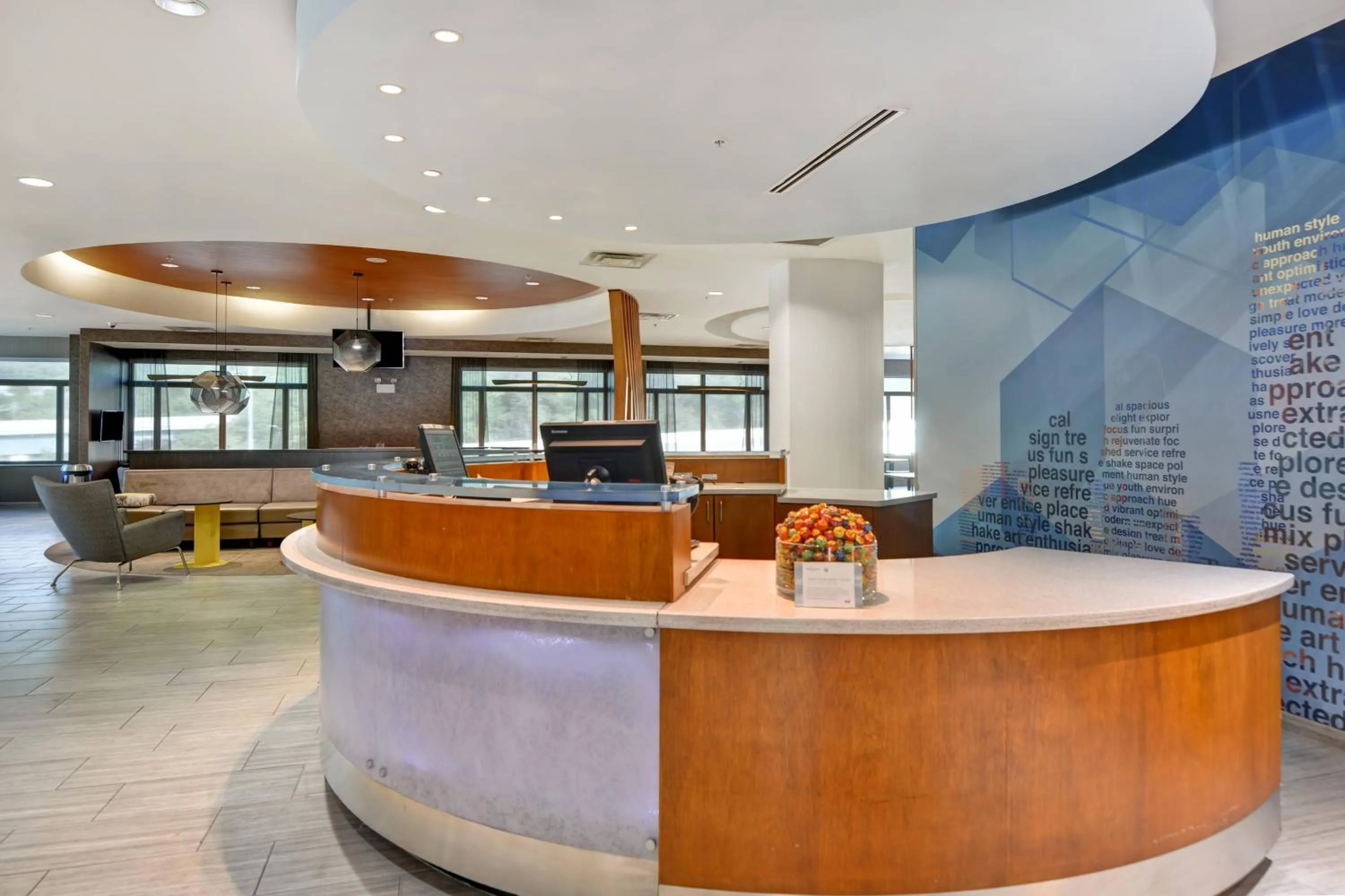 Lobby or reception in SpringHill Suites by Marriott Cincinnati Midtown