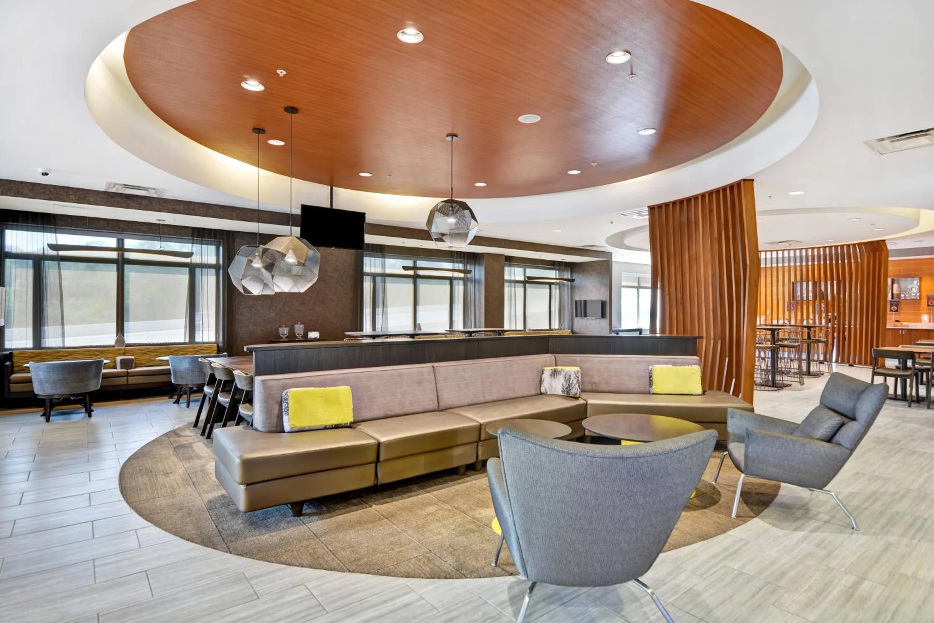 Lobby or reception in SpringHill Suites by Marriott Cincinnati Midtown