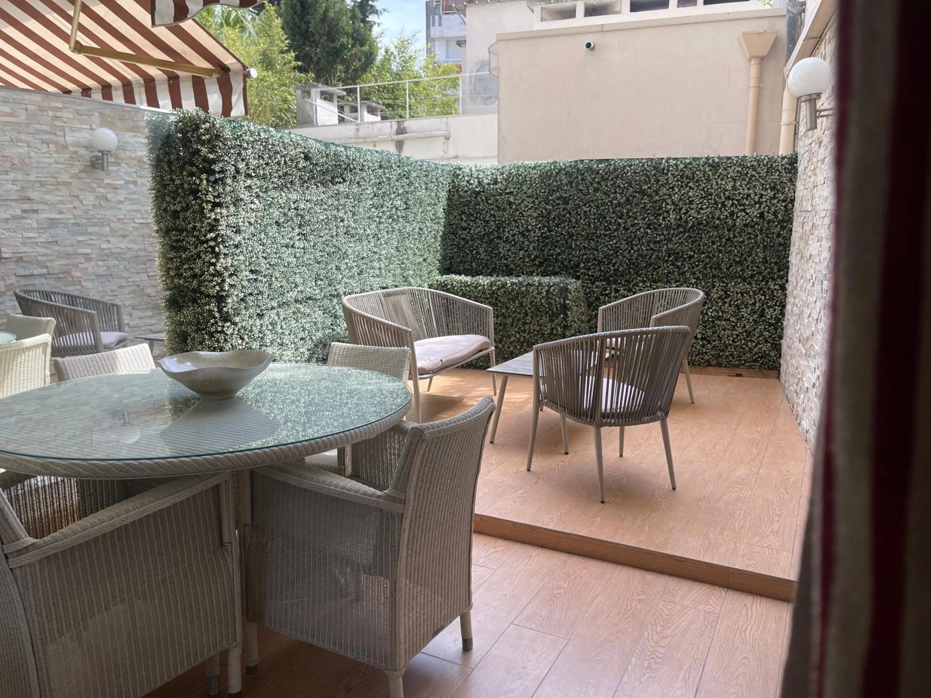 Balcony/Terrace in Hotel Le Fouquet's