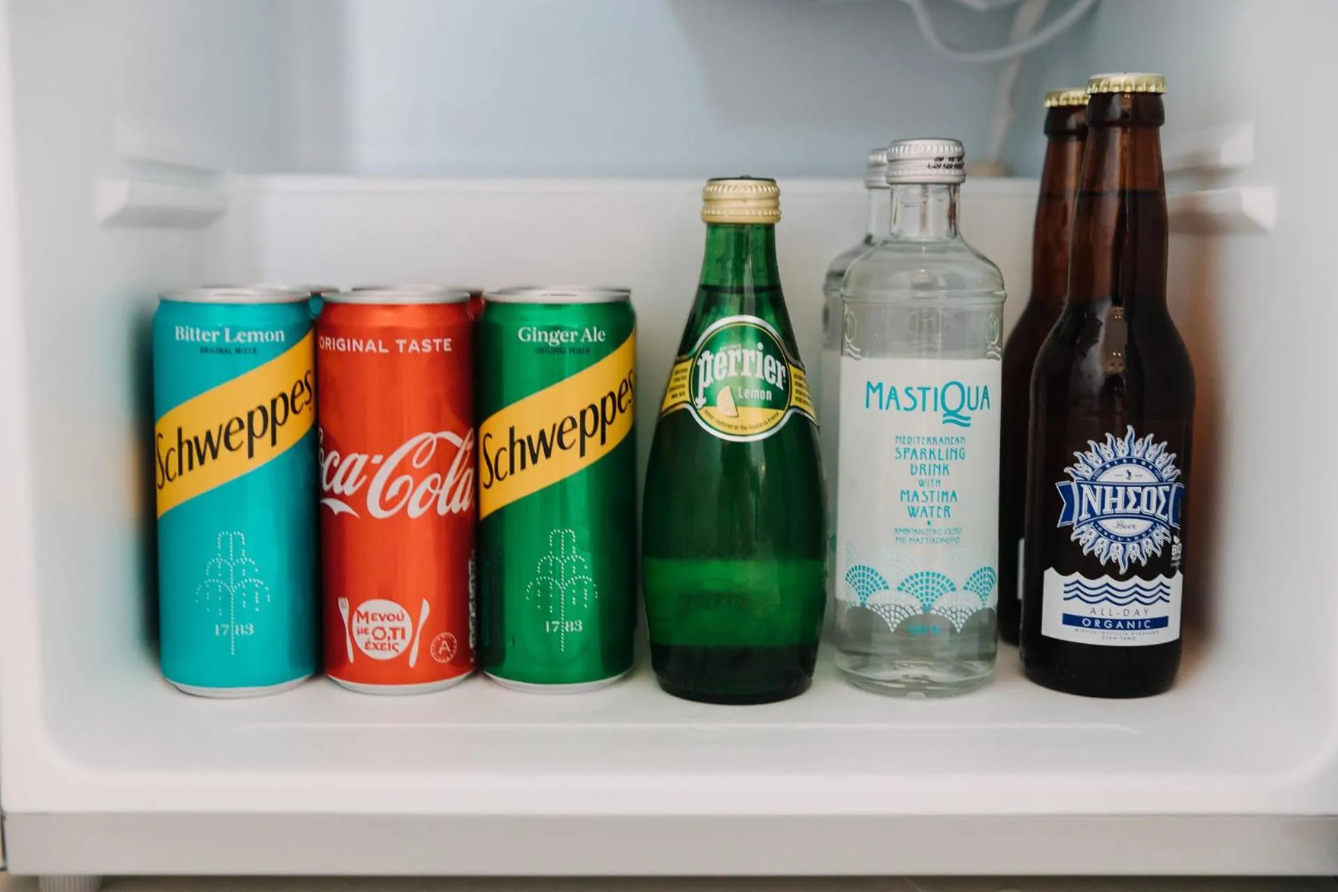 Alcoholic drinks in 5 Hermoupolis Concept Sites