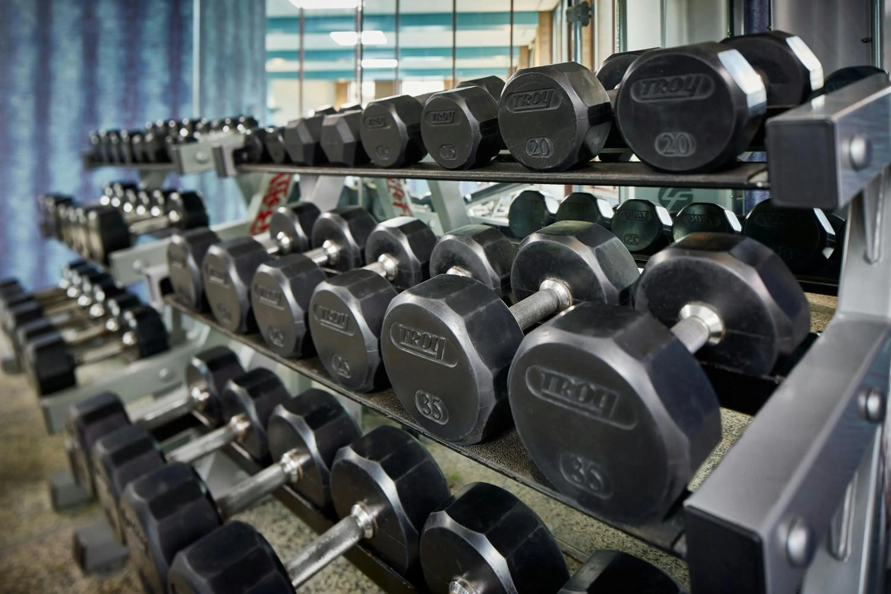 Fitness centre/facilities in Marriott Cincinnati Northeast