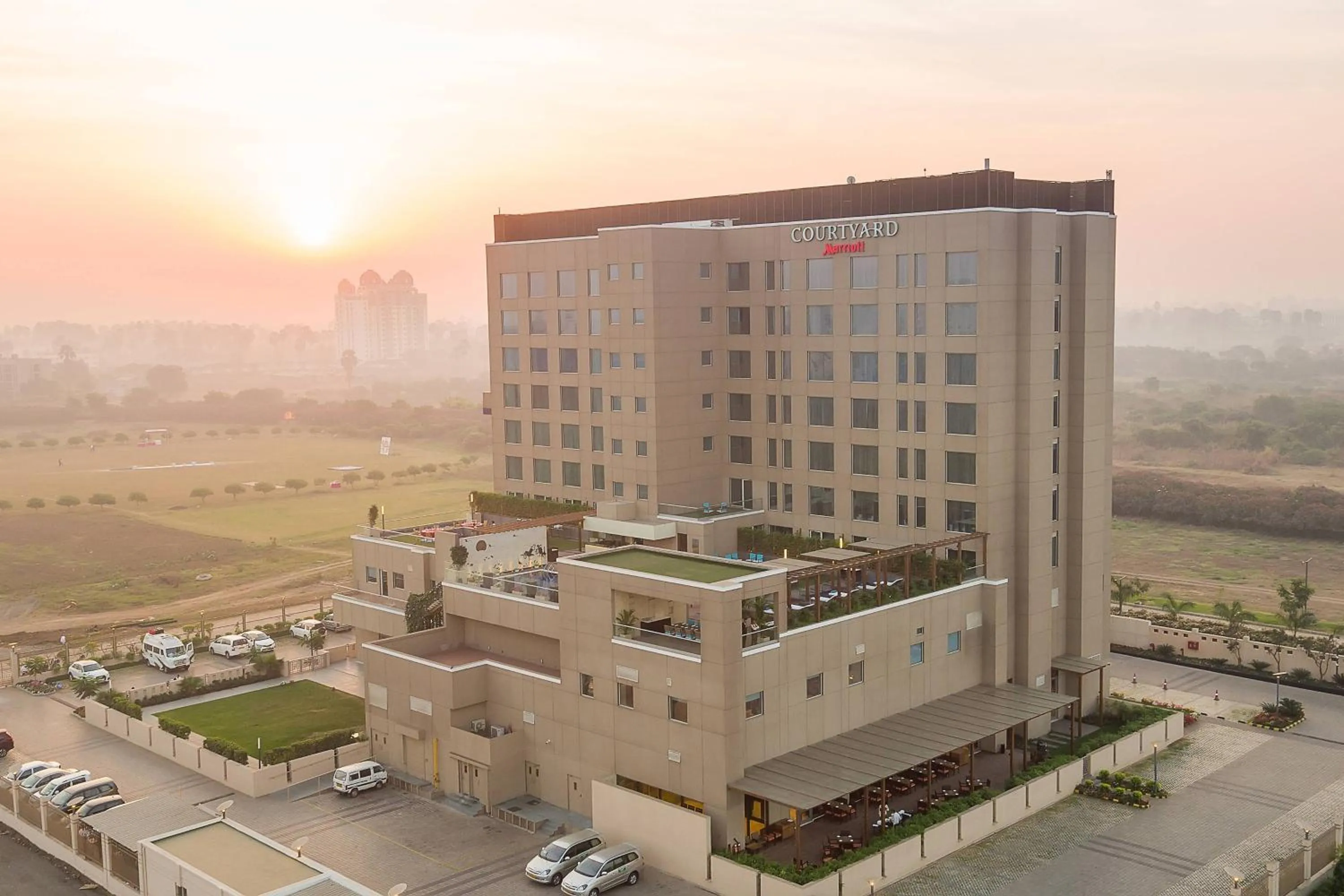 Property building in Courtyard by Marriott Surat