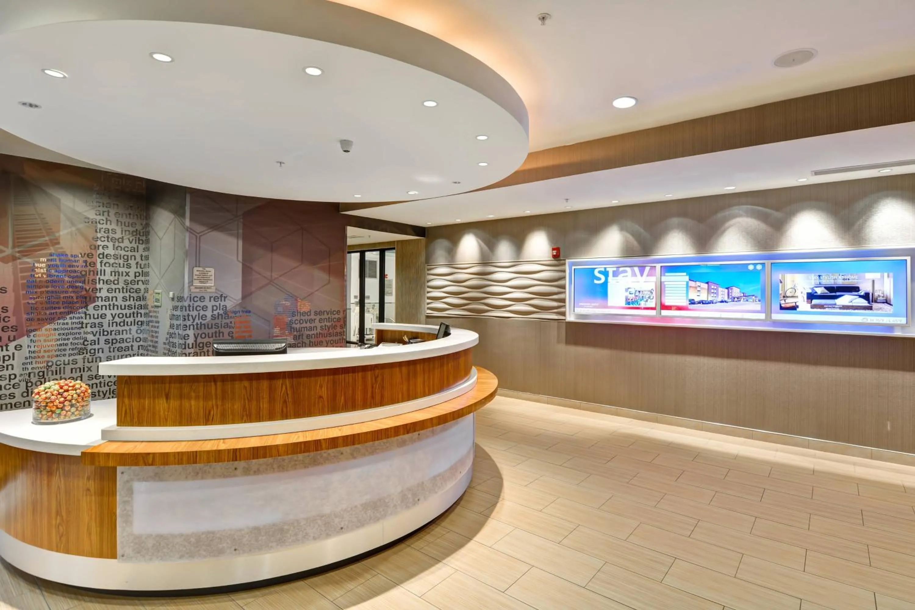 Lobby or reception in SpringHill Suites Cincinnati Airport South