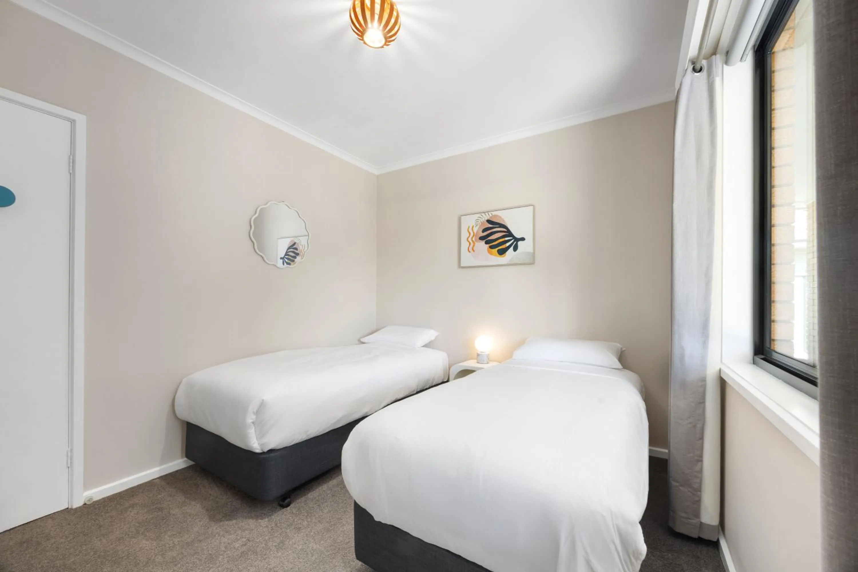 Bedroom, Bed in Maffra Motor Inn