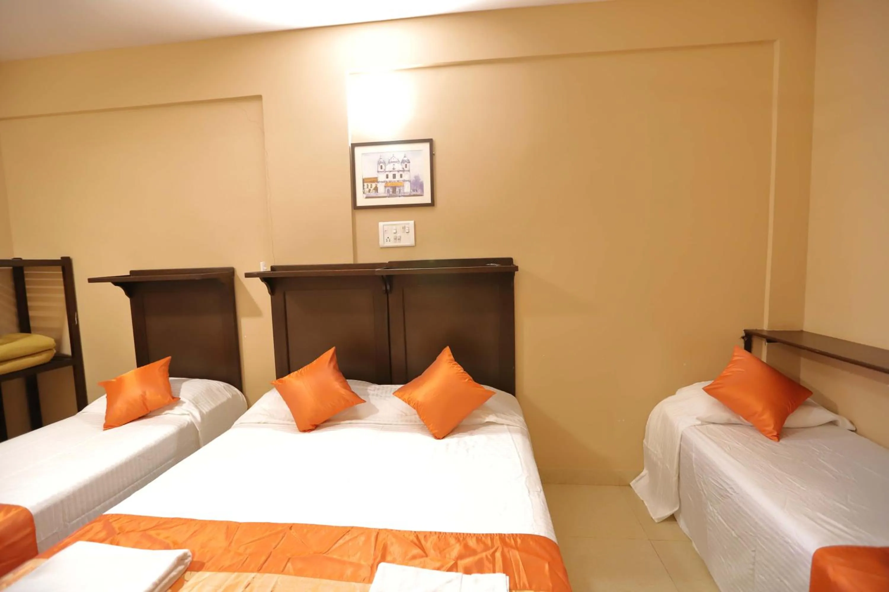 Bed in Dimar Beach Hotel