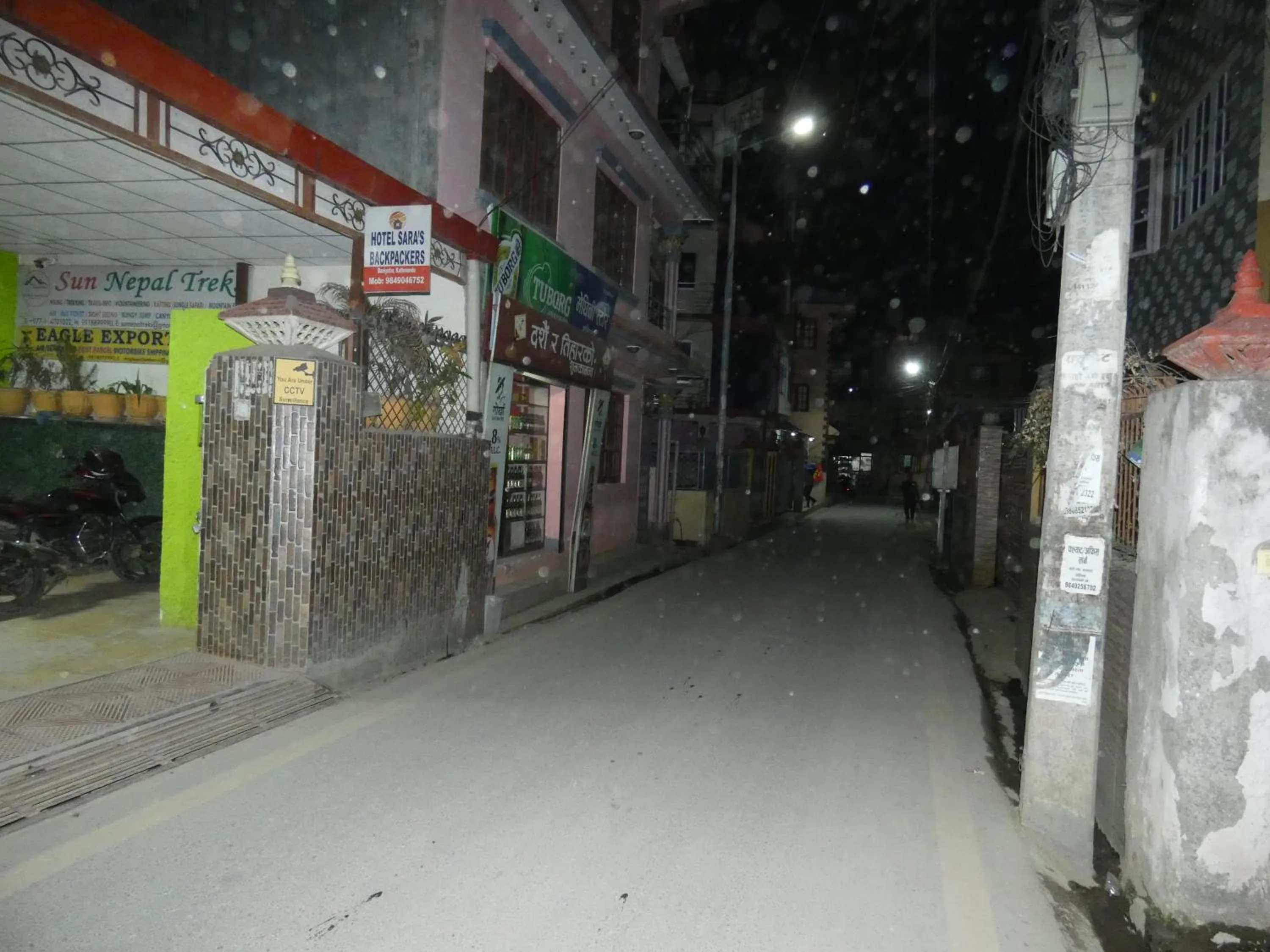 Night in Sara's Backpackers Hotel