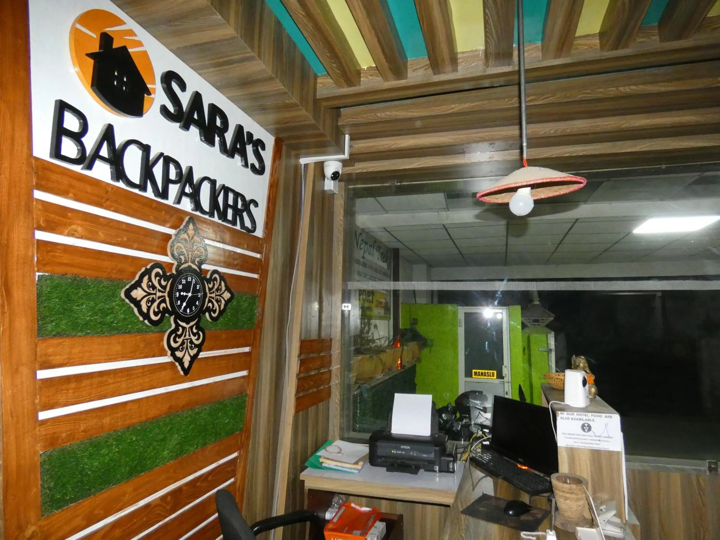Property building in Sara's Backpackers Hotel