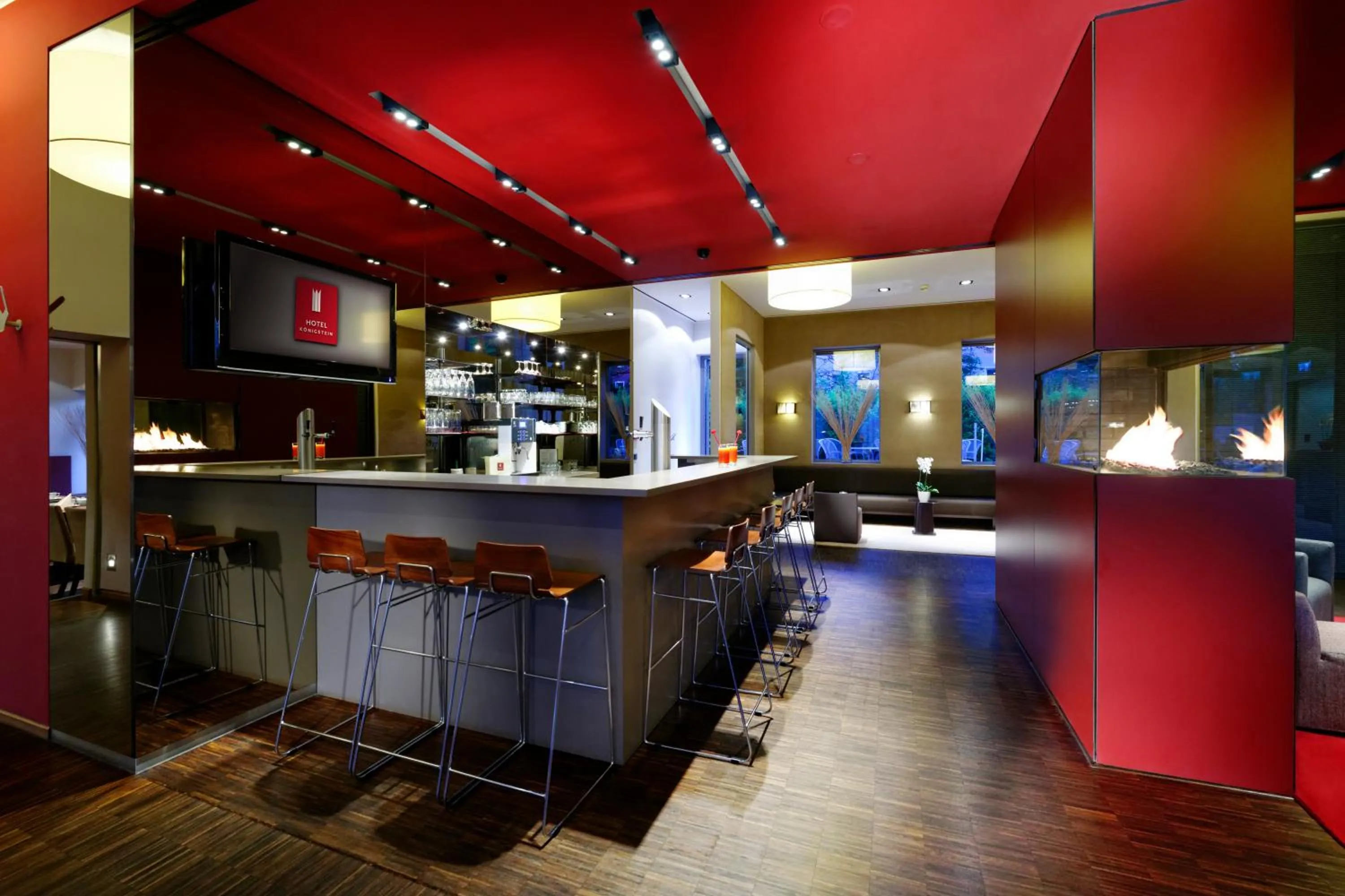 Lounge or bar in Hotel Königstein