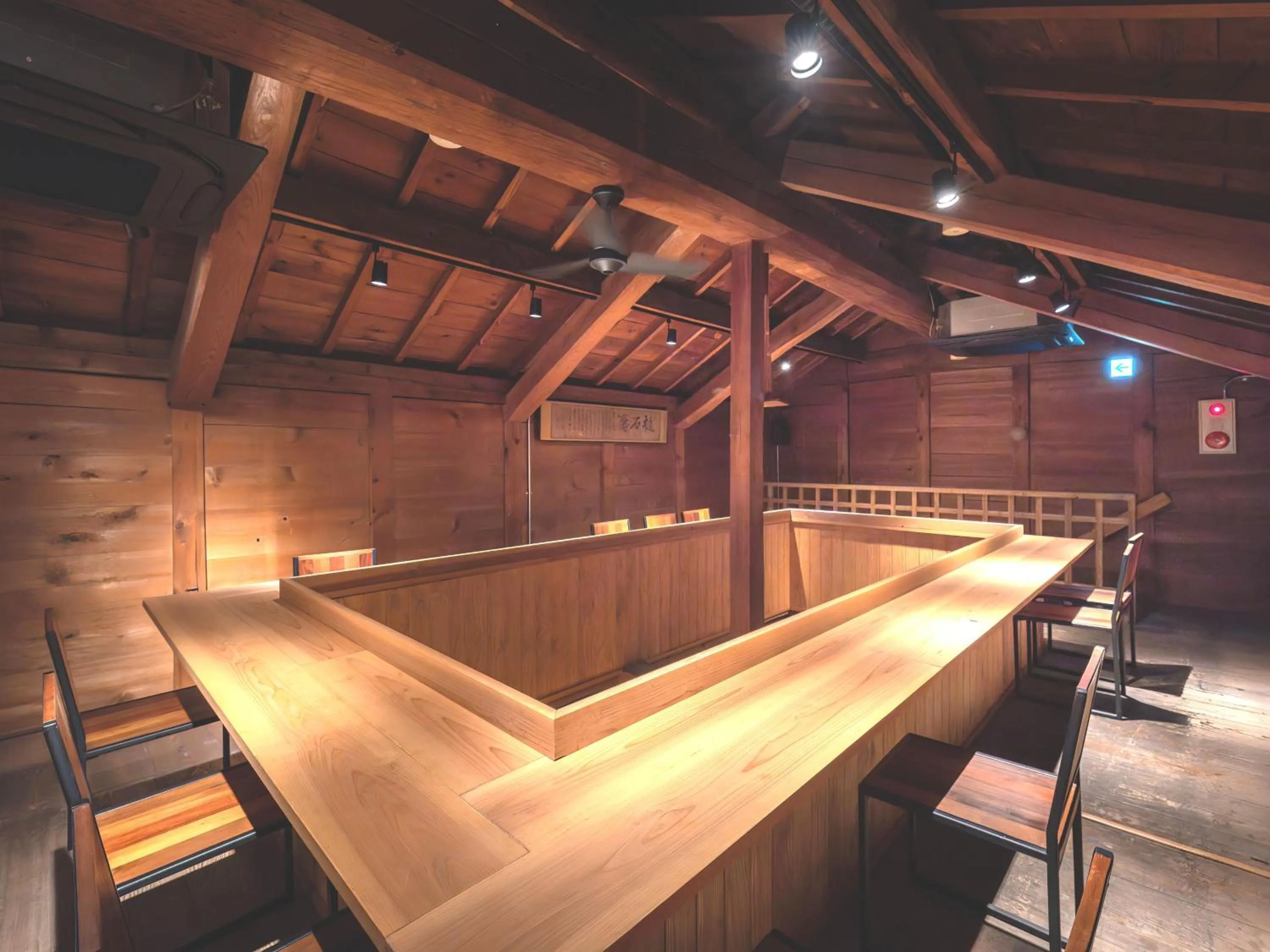 Decorative detail in Machiya Hotel oyado baison