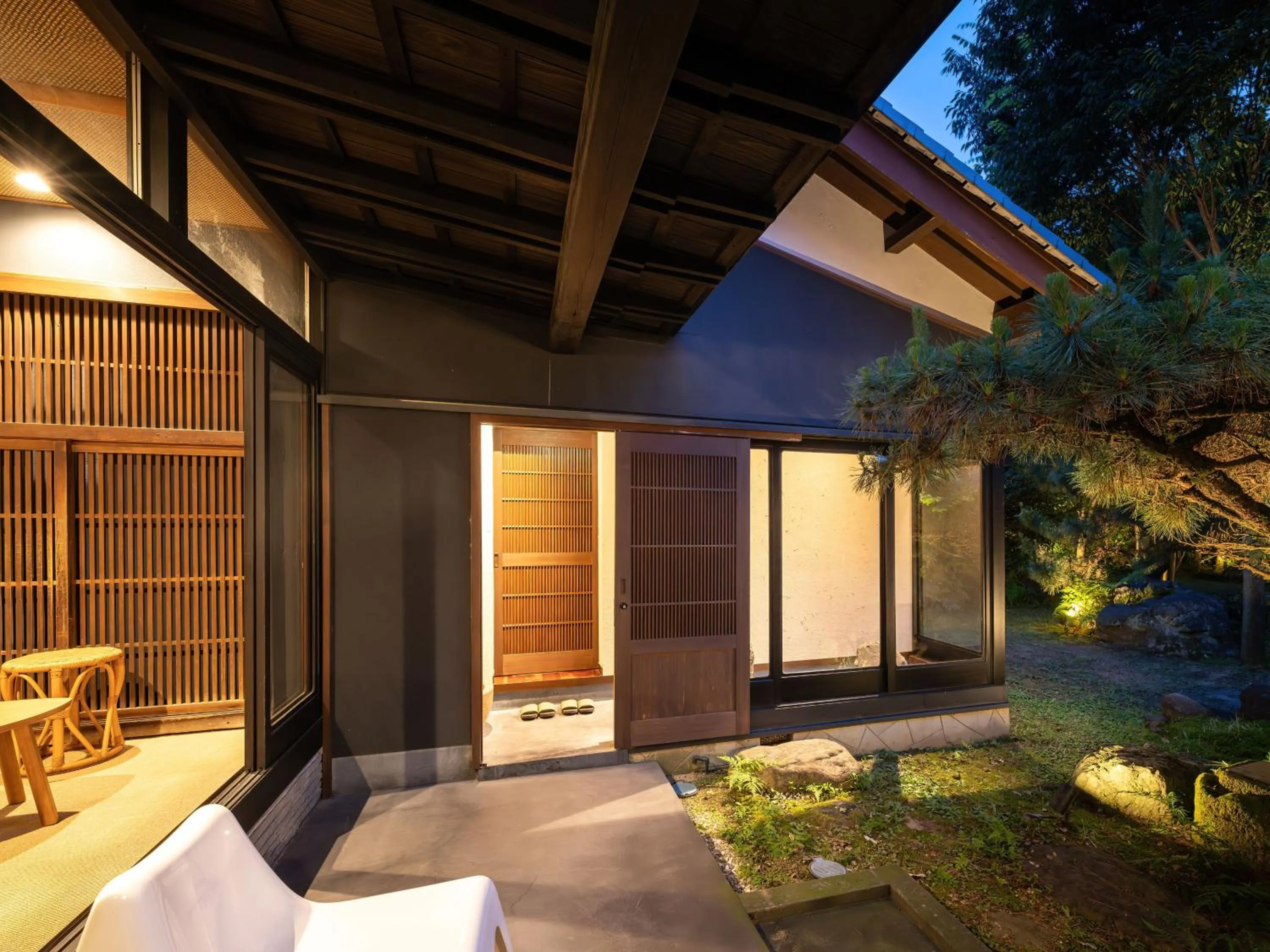 Garden in Machiya Hotel oyado baison