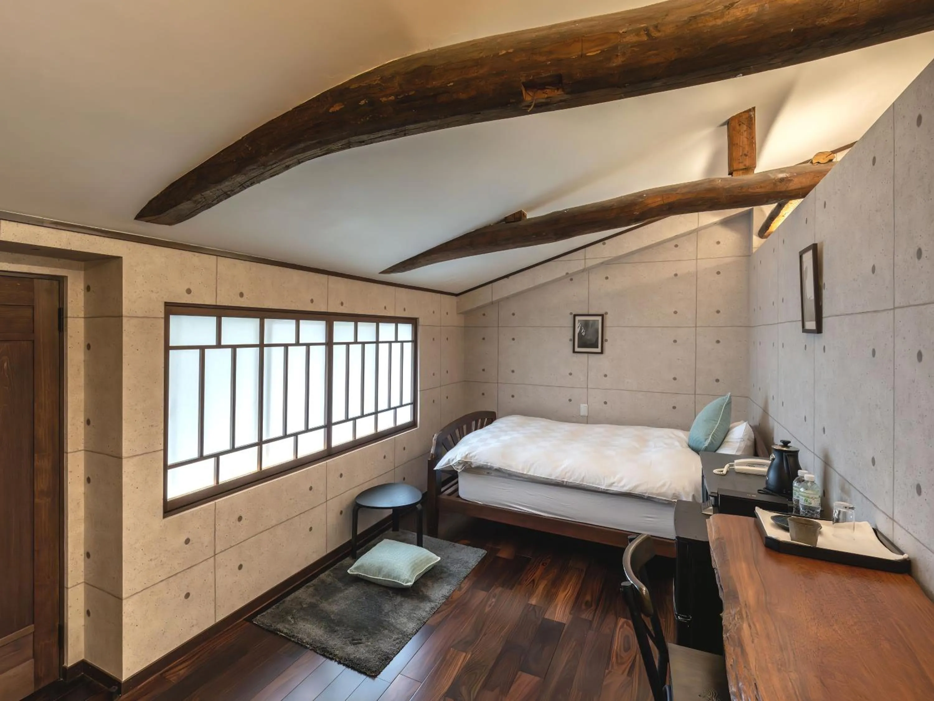 Photo of the whole room, Bed in Machiya Hotel oyado baison