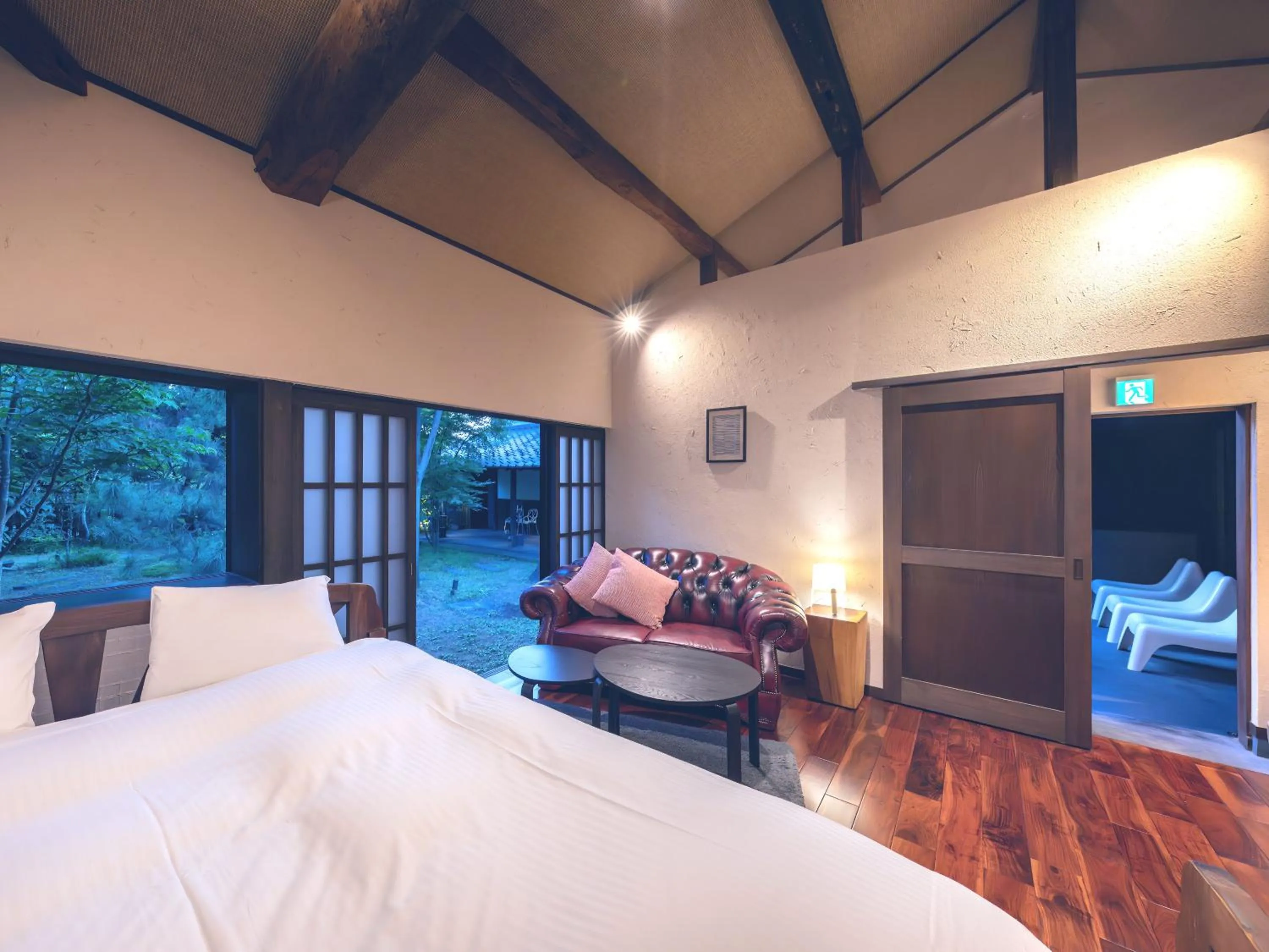 Photo of the whole room, Bed in Machiya Hotel oyado baison