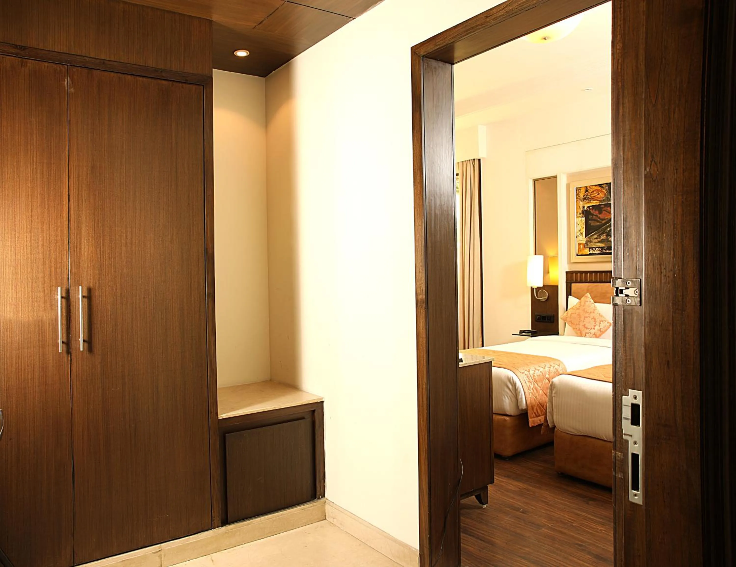 Bedroom, Bed in Inde Hotel Signature Tower