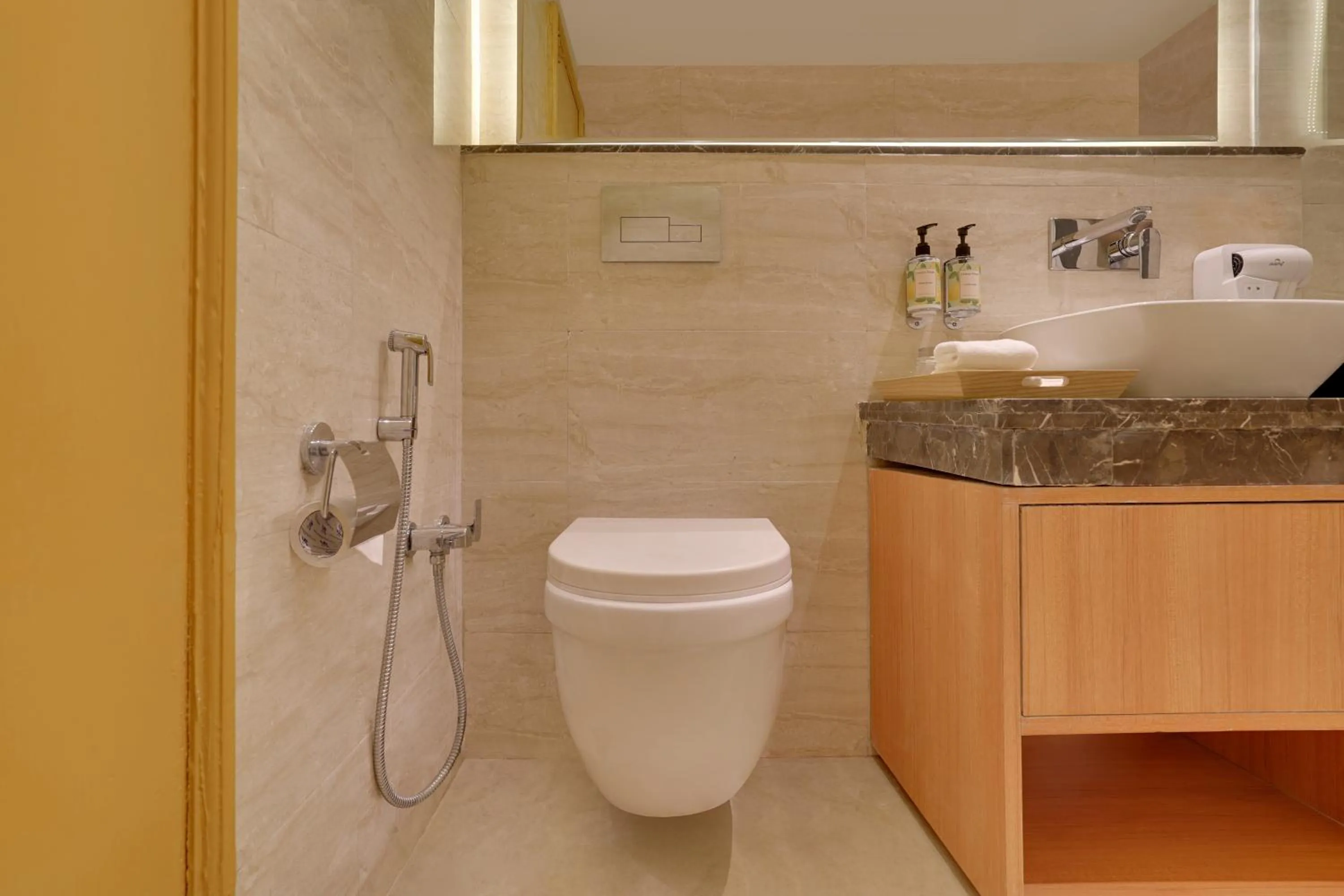 Bathroom in Lemon Tree Resort, Mussoorie