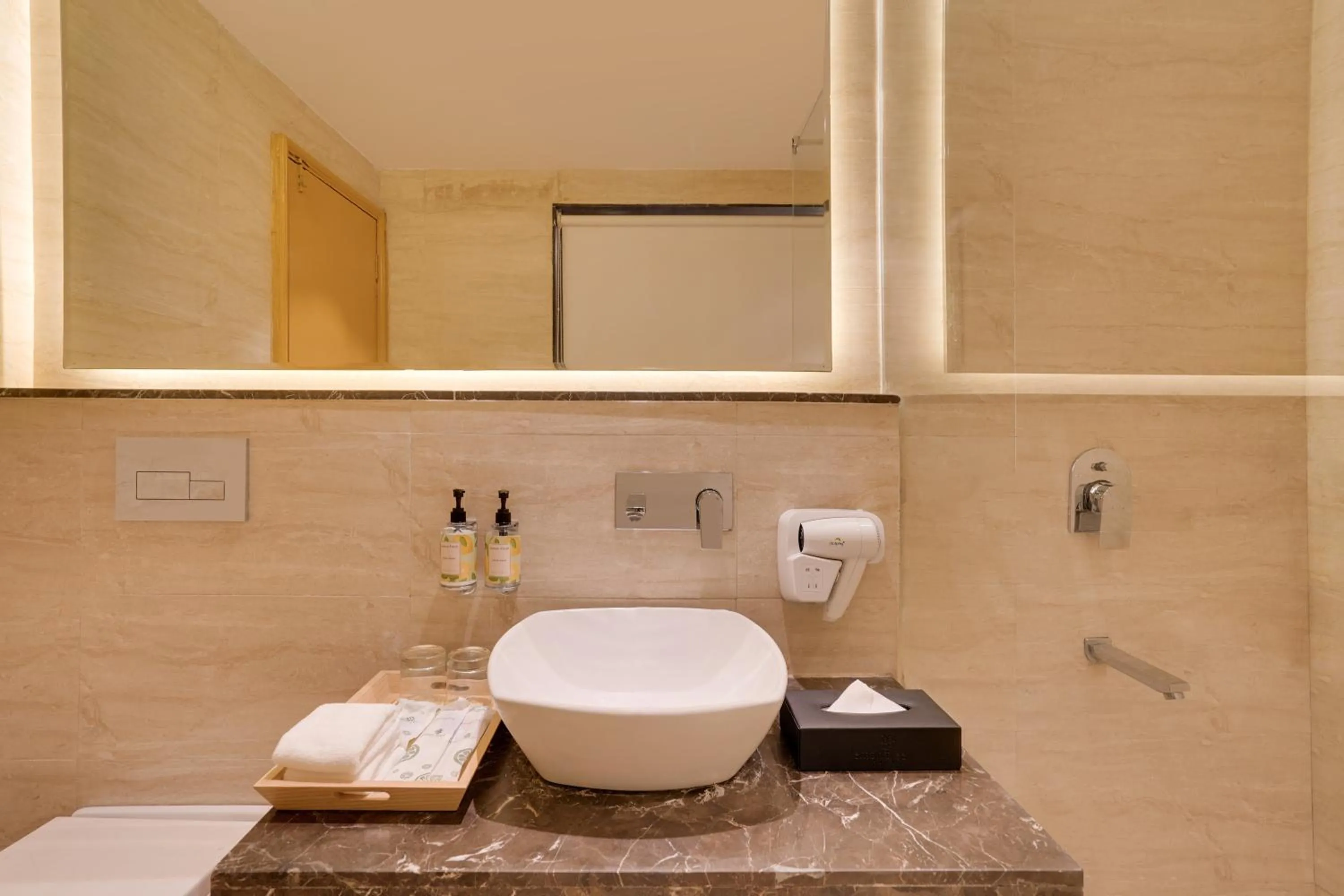 Bathroom in Lemon Tree Resort, Mussoorie