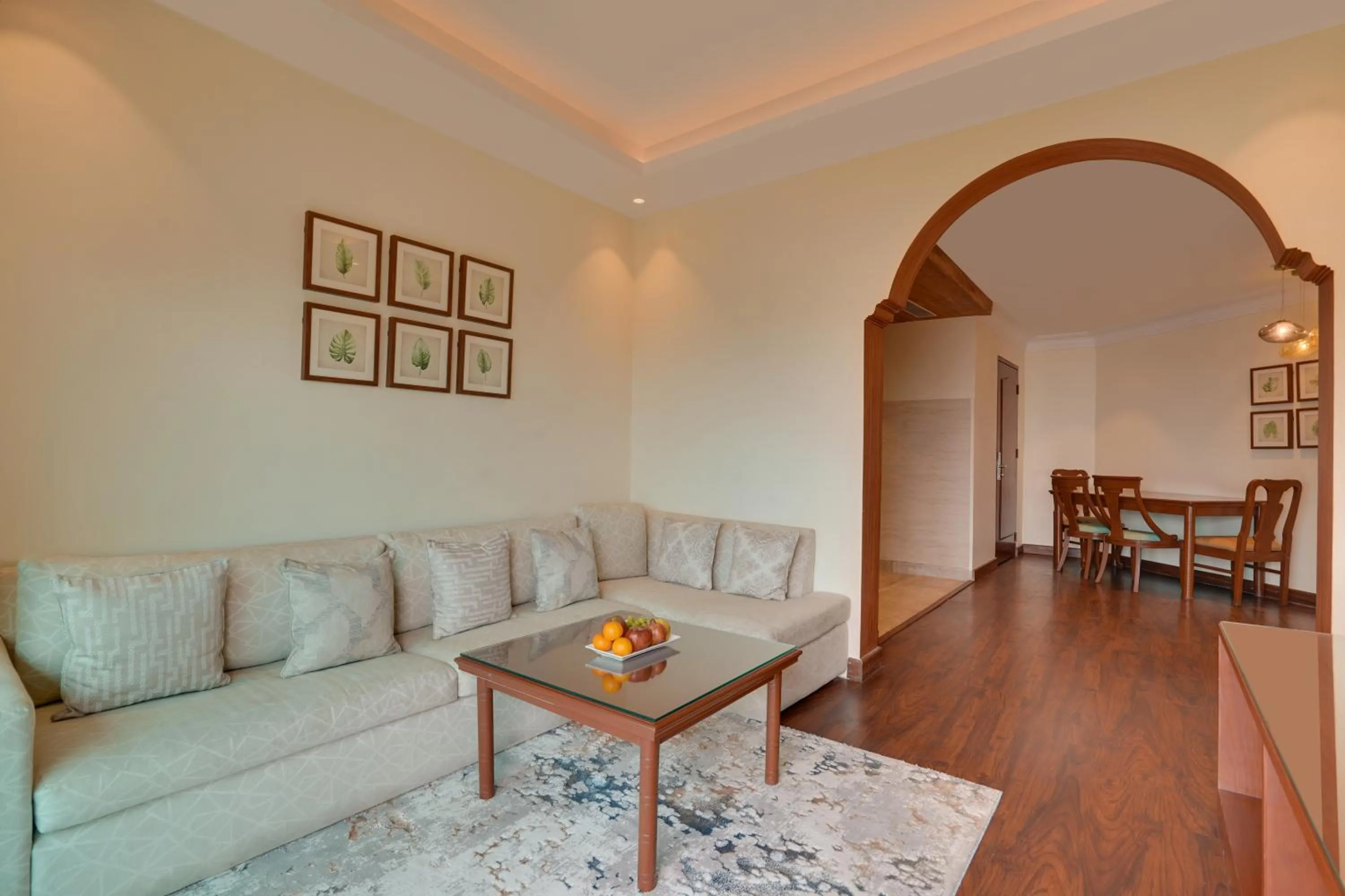 Living room in Lemon Tree Resort, Mussoorie