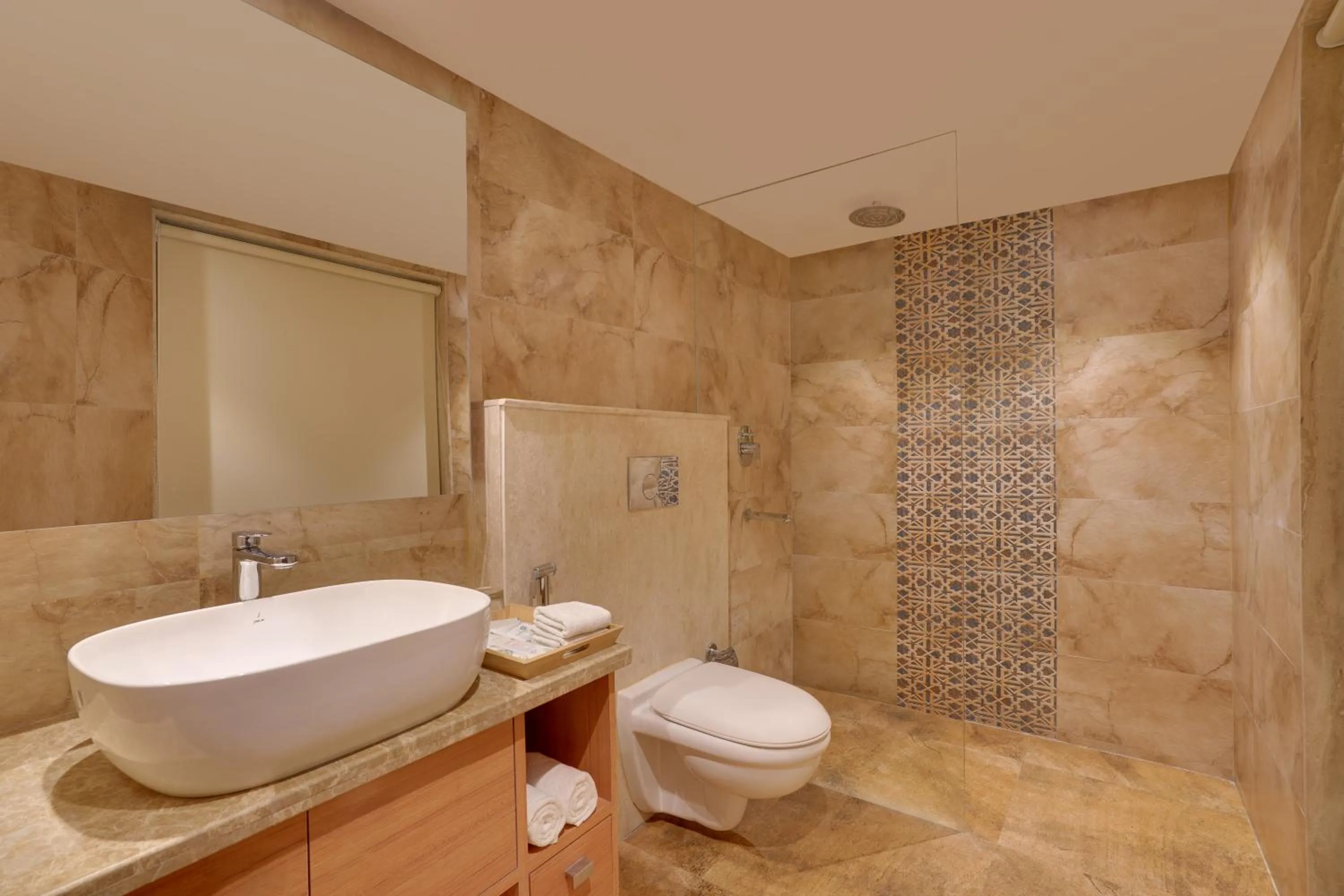 Bathroom in Lemon Tree Resort, Mussoorie