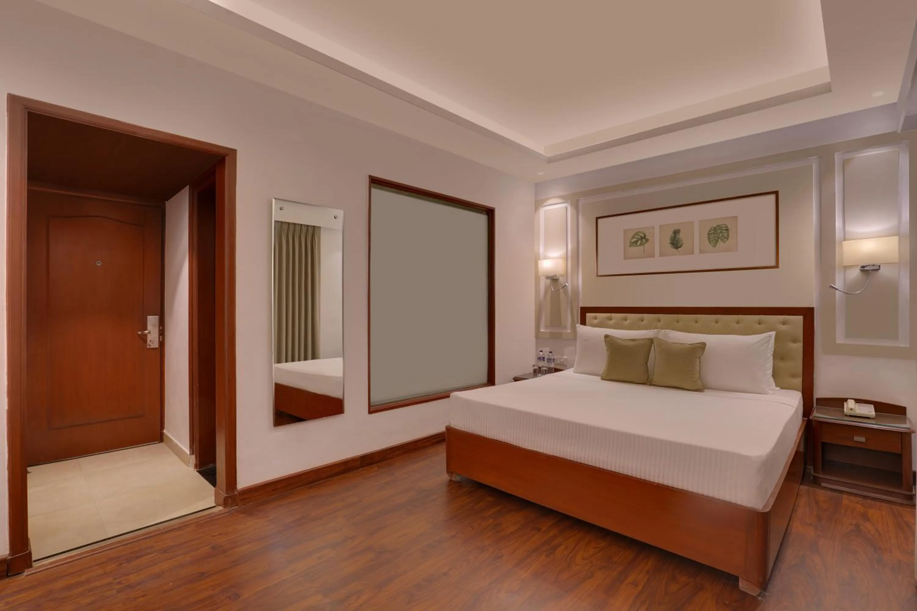 Bedroom, Bed in Lemon Tree Resort, Mussoorie