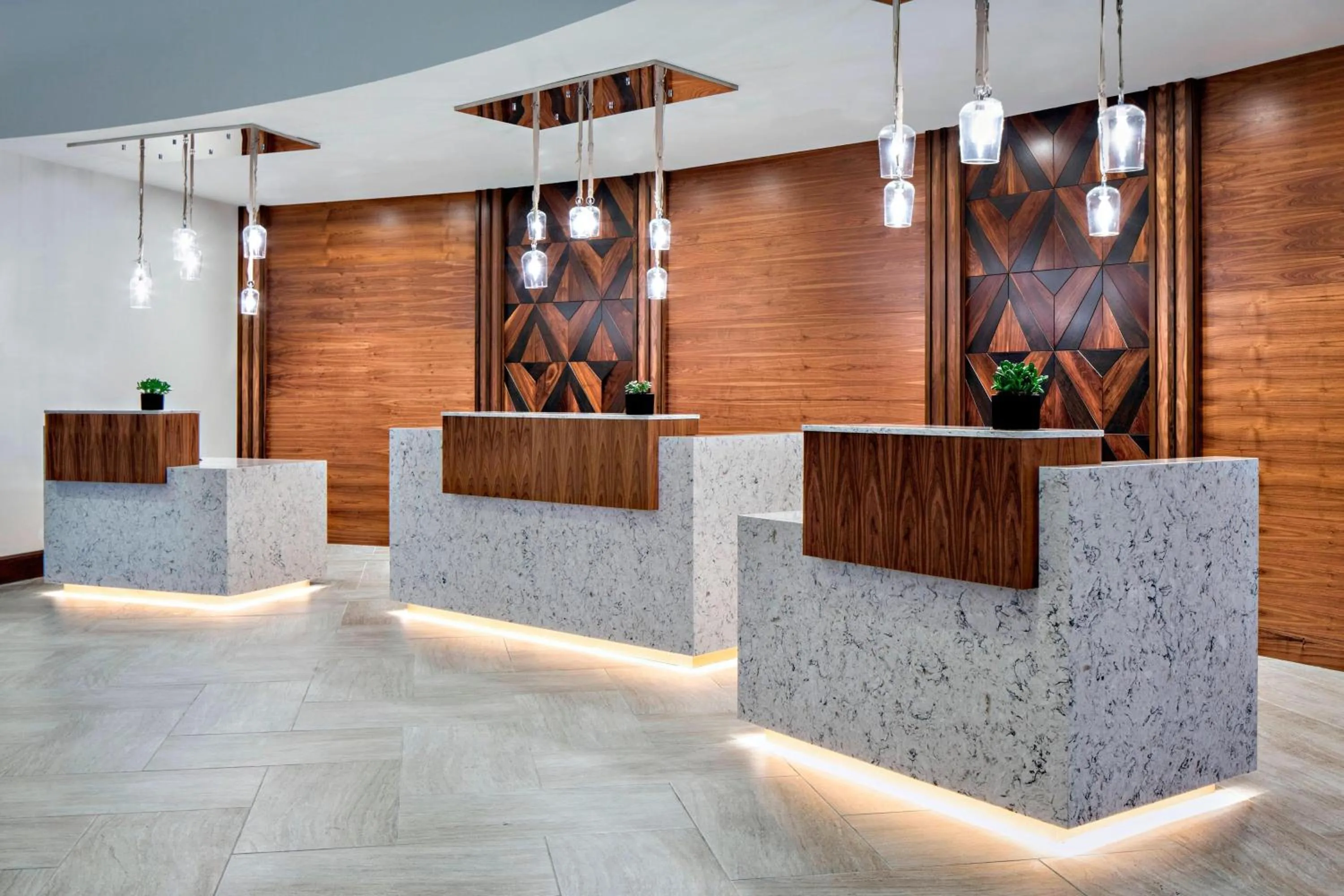Lobby or reception in Marriott Dallas Las Colinas
