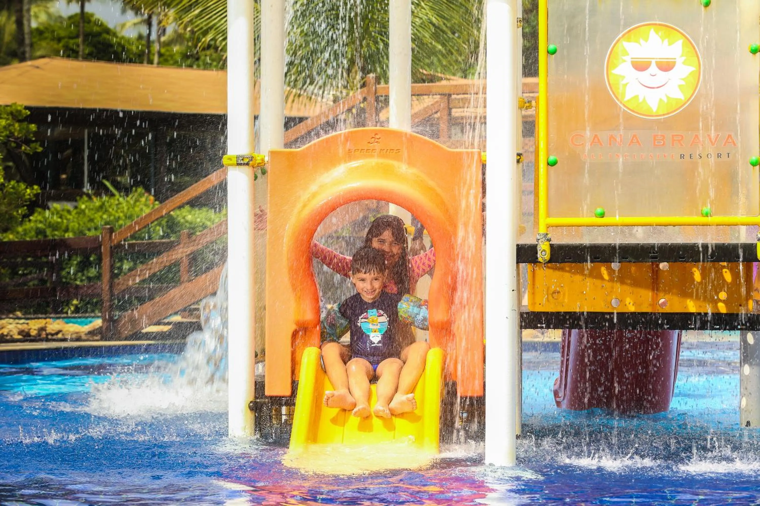 Aqua park in Cana Brava All Inclusive Resort