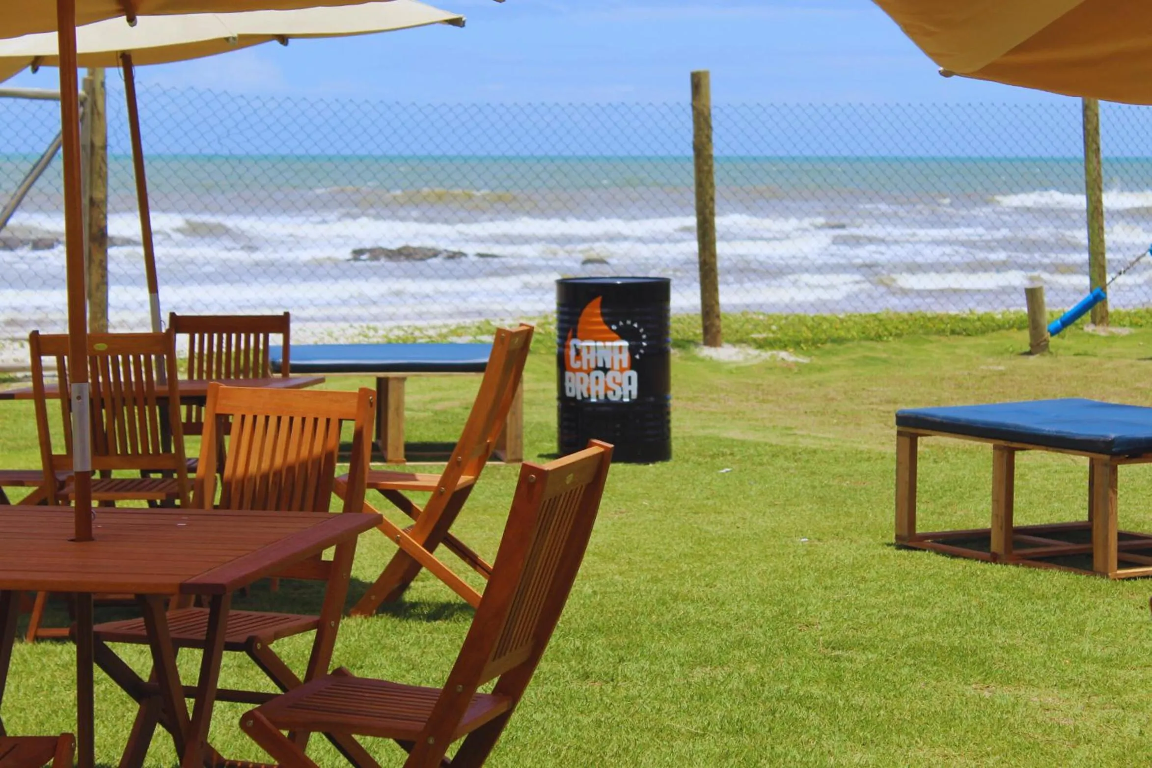 BBQ facilities in Cana Brava All Inclusive Resort