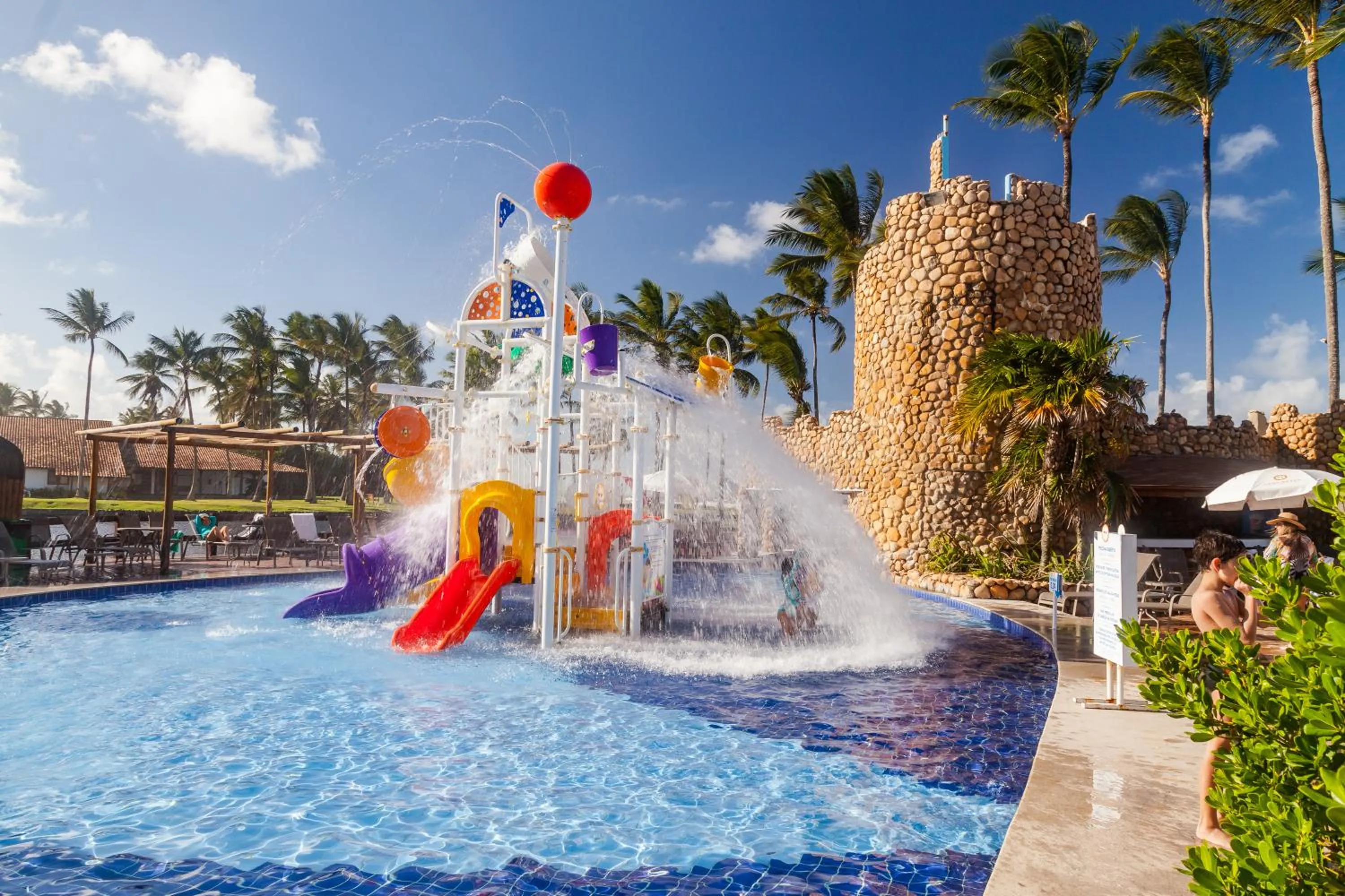 Aqua park in Cana Brava All Inclusive Resort