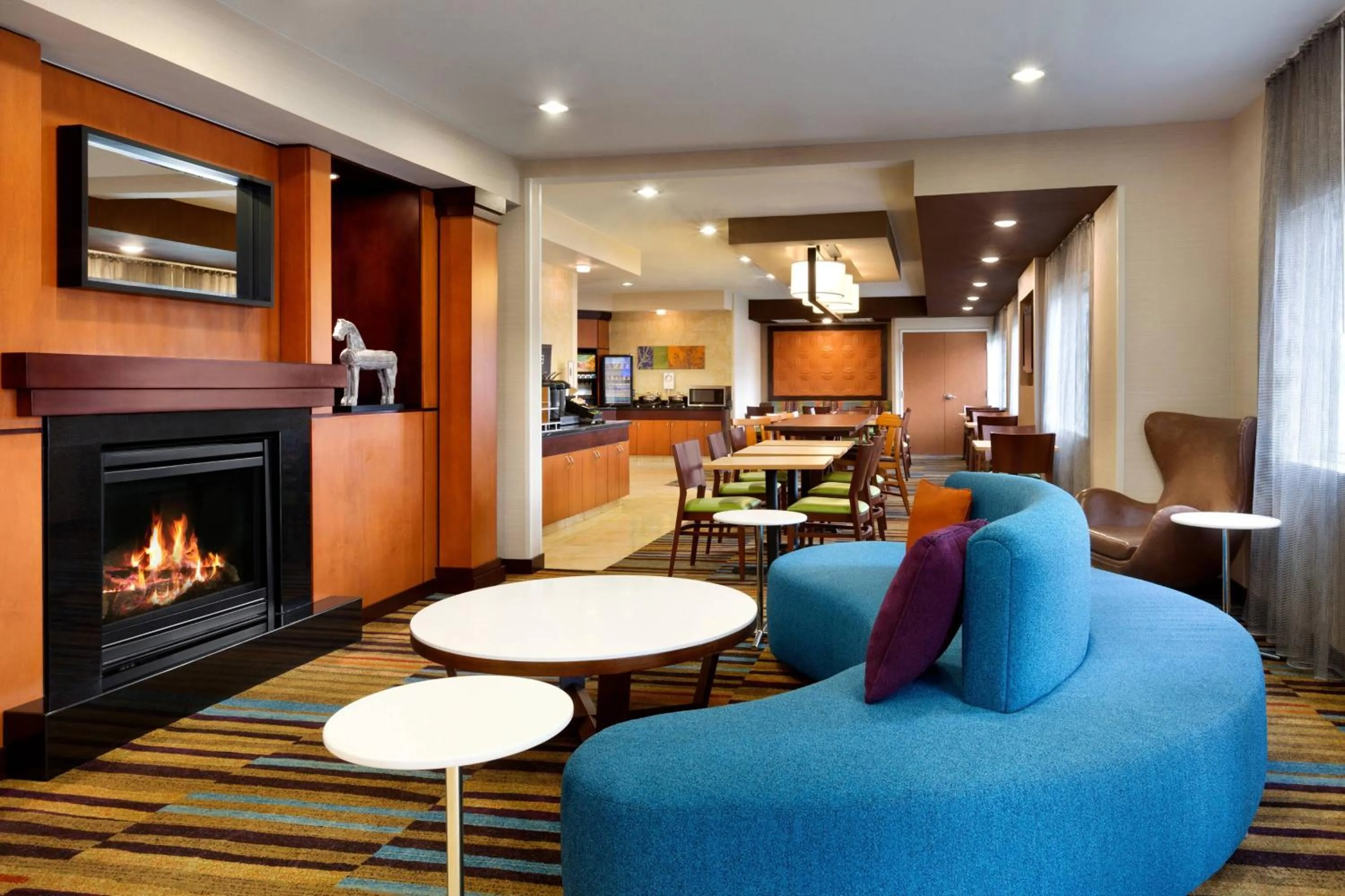 Lobby or reception in Fairfield Inn & Suites Dallas Mesquite