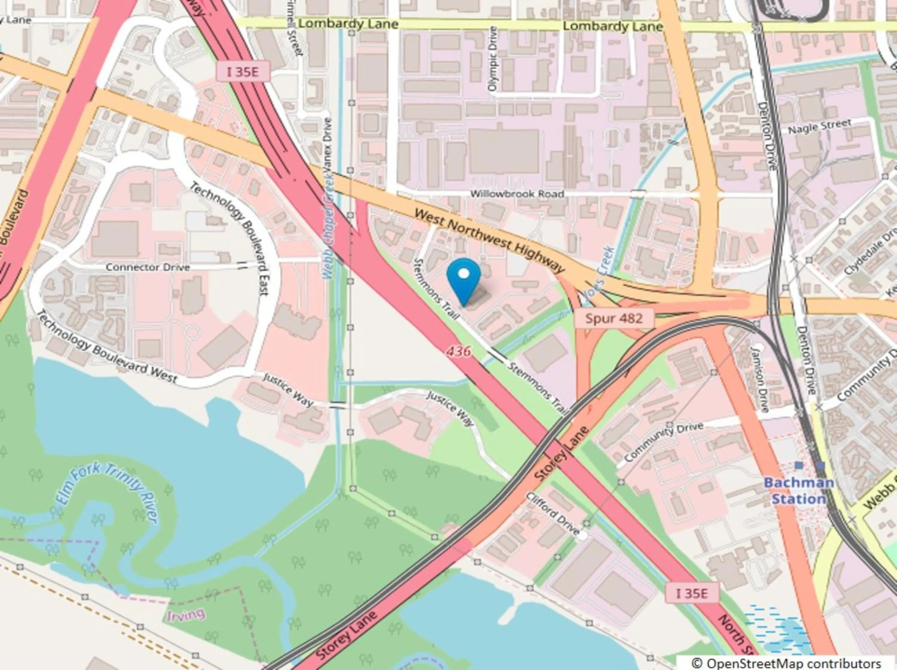 Bird's eye view in Super 8 by Wyndham Dallas Love Field Airport