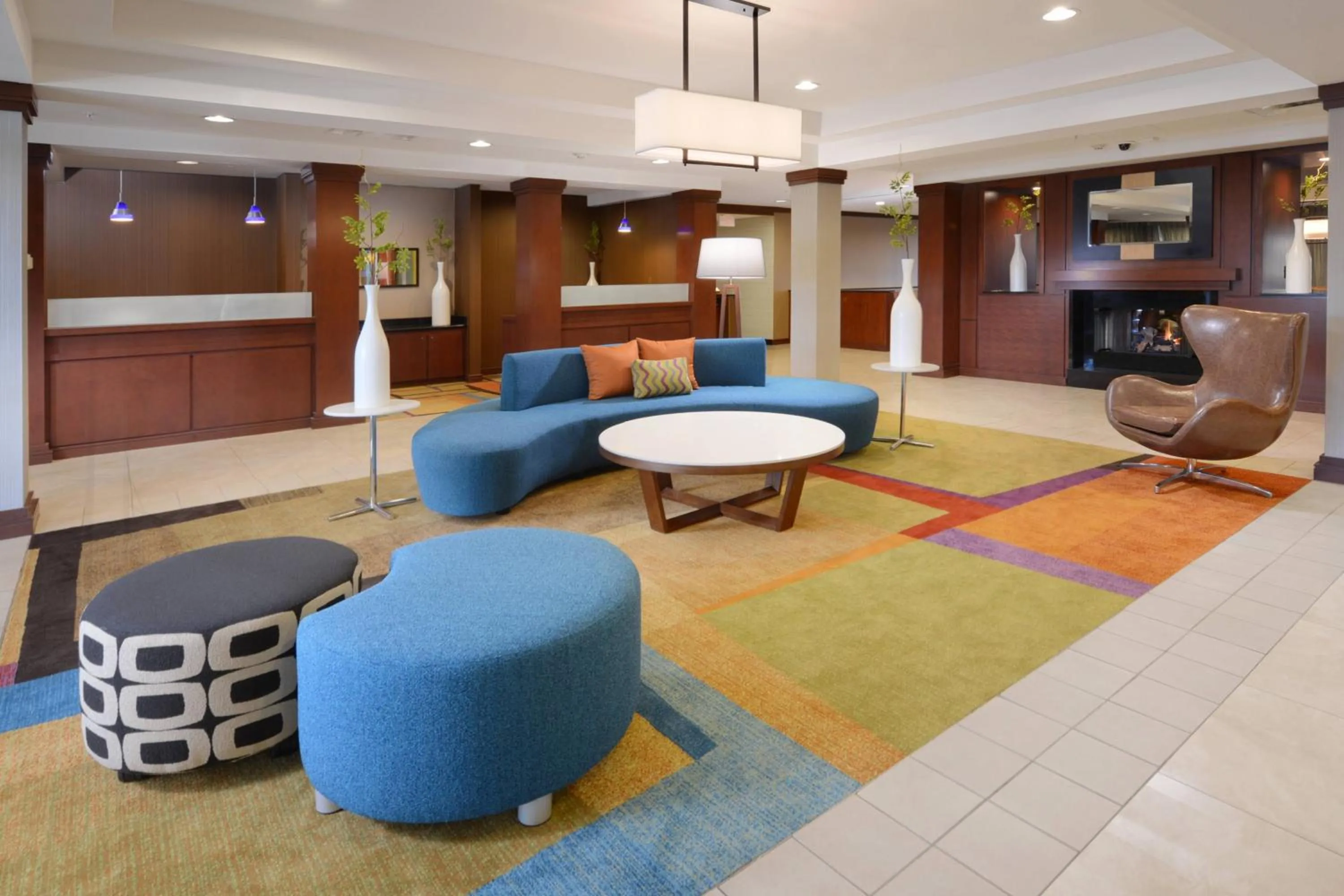 Lobby or reception in Fairfield Inn & Suites by Marriott Dallas Plano The Colony