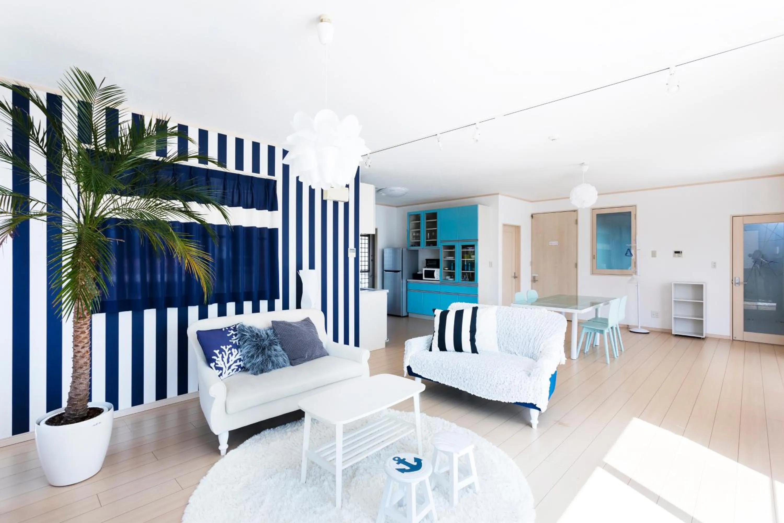 Living room in Marine House KAKISAKI