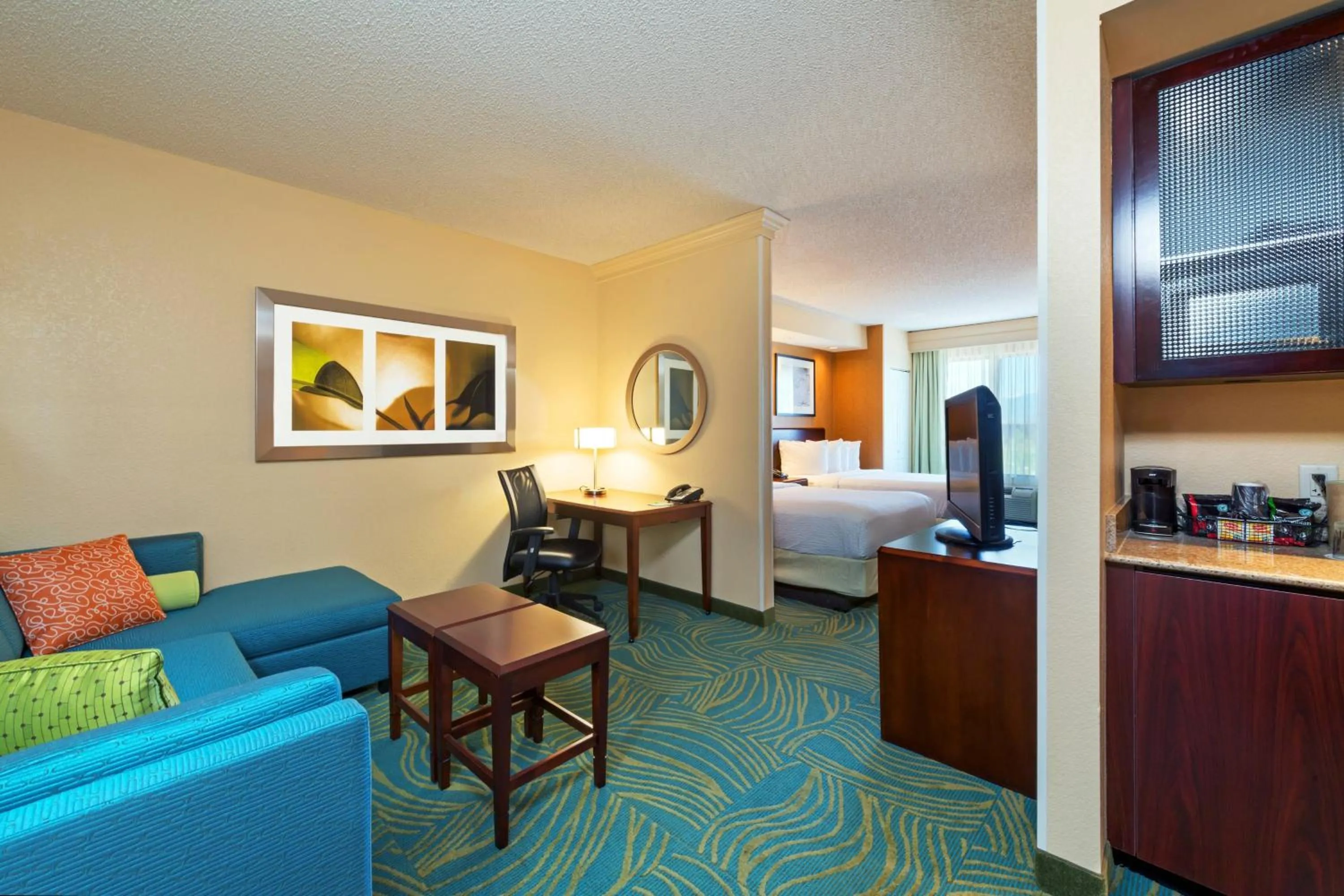 Living room in SpringHill Suites Boulder Longmont