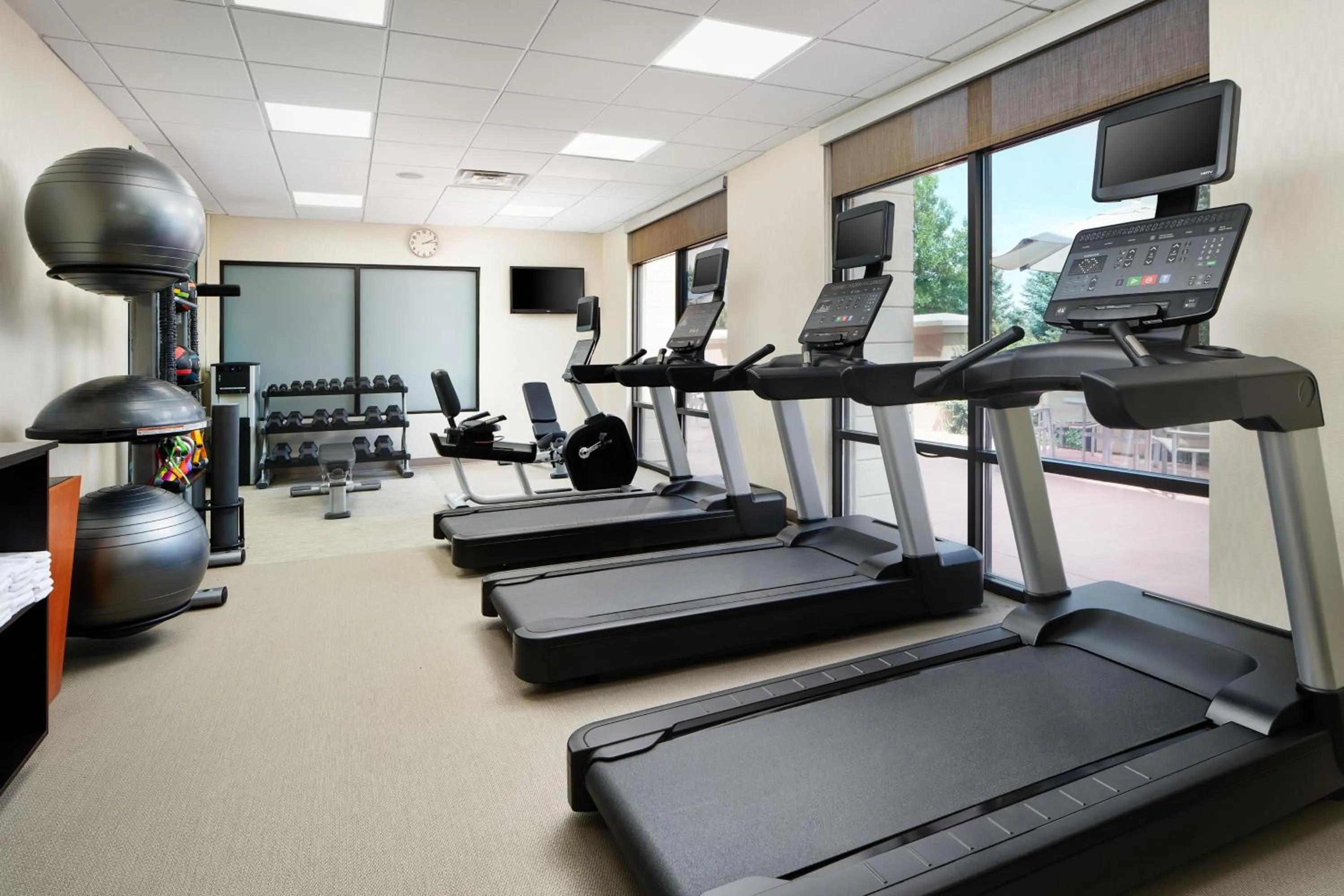 Fitness centre/facilities in SpringHill Suites Boulder Longmont