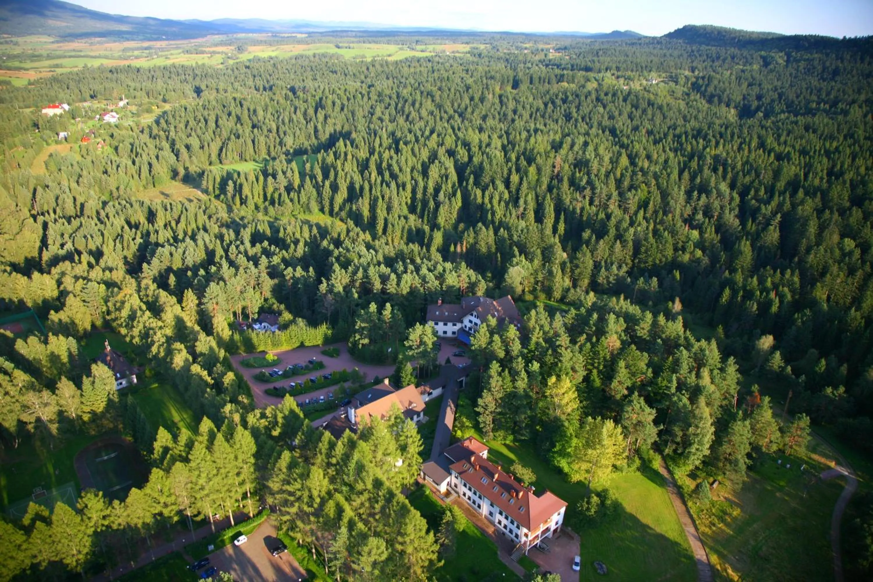 Bird's eye view in Hotel Perła Bieszczadów Geovita