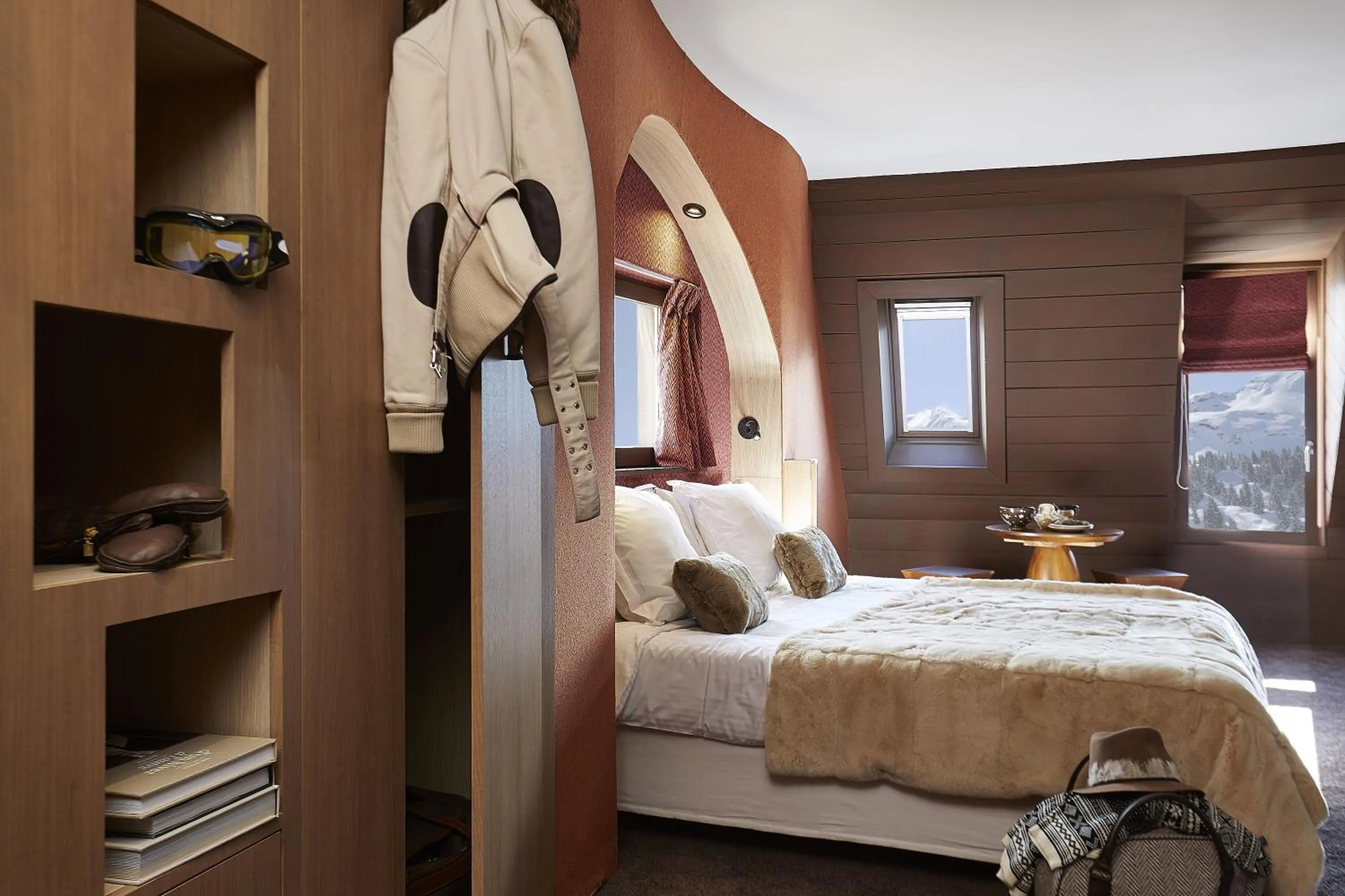 Bedroom, Bed in Hôtel des Dromonts by SOWELL COLLECTION